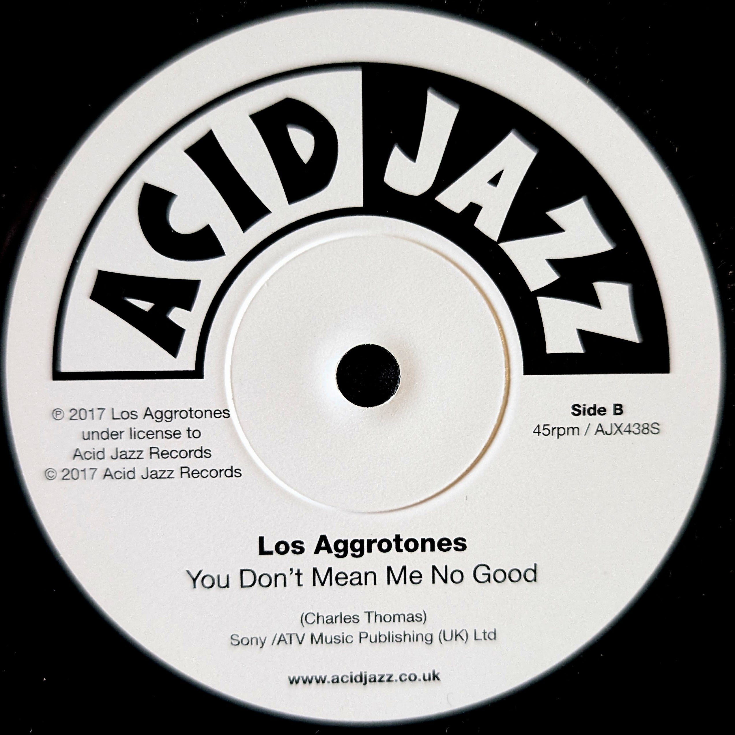 Los Aggrotones-It'll never be over for me/You don't mean me no good