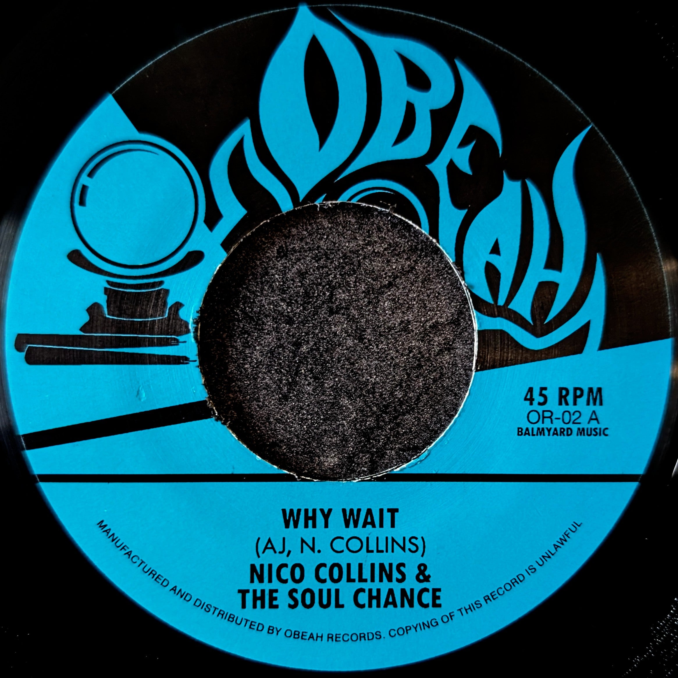 Nico Collins & The Soul Chance - Why wait / Waiting in the park