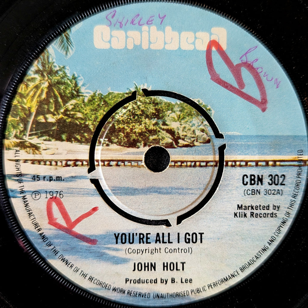 John Holt-You're all I got/You're all I got