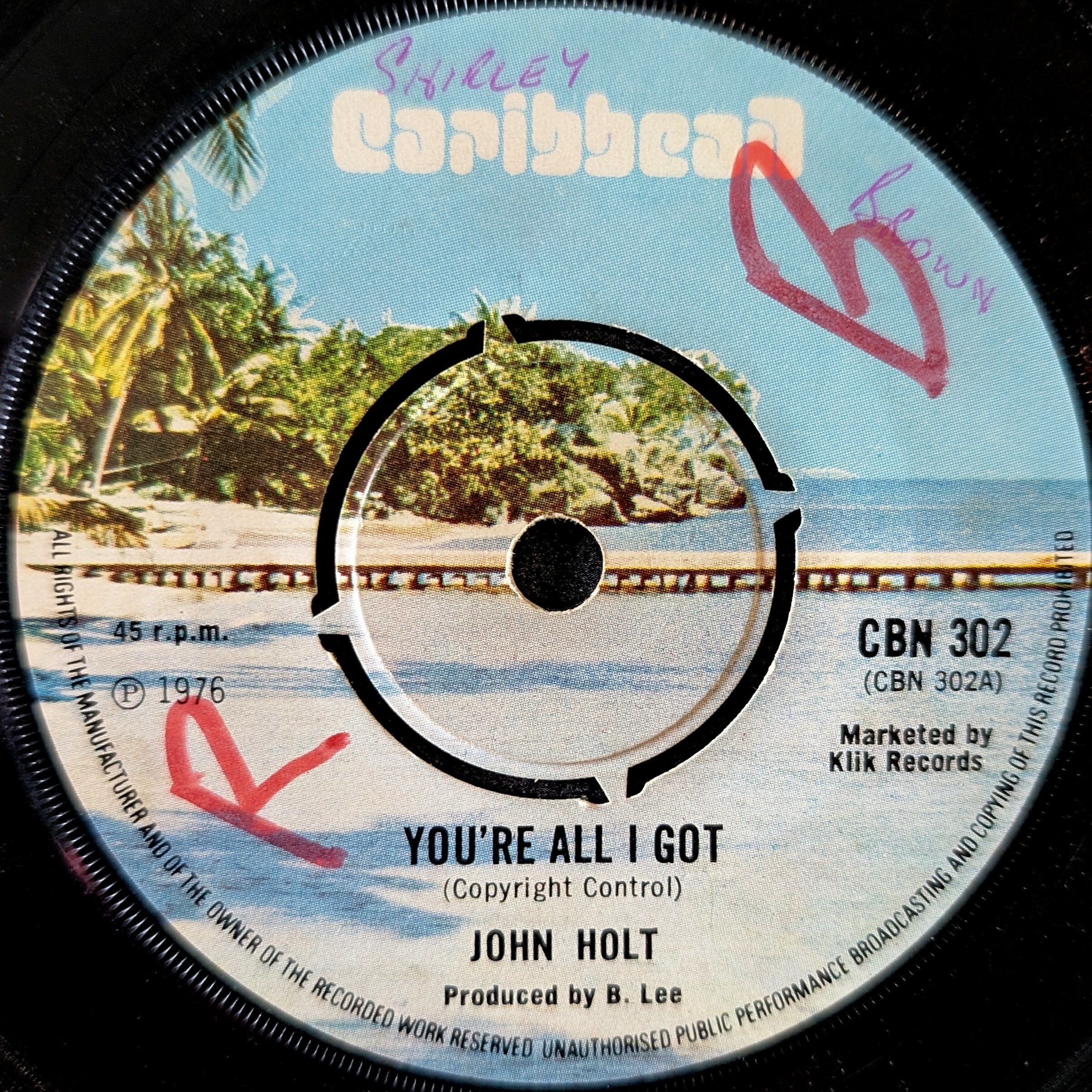 John Holt-You're all I got/You're all I got