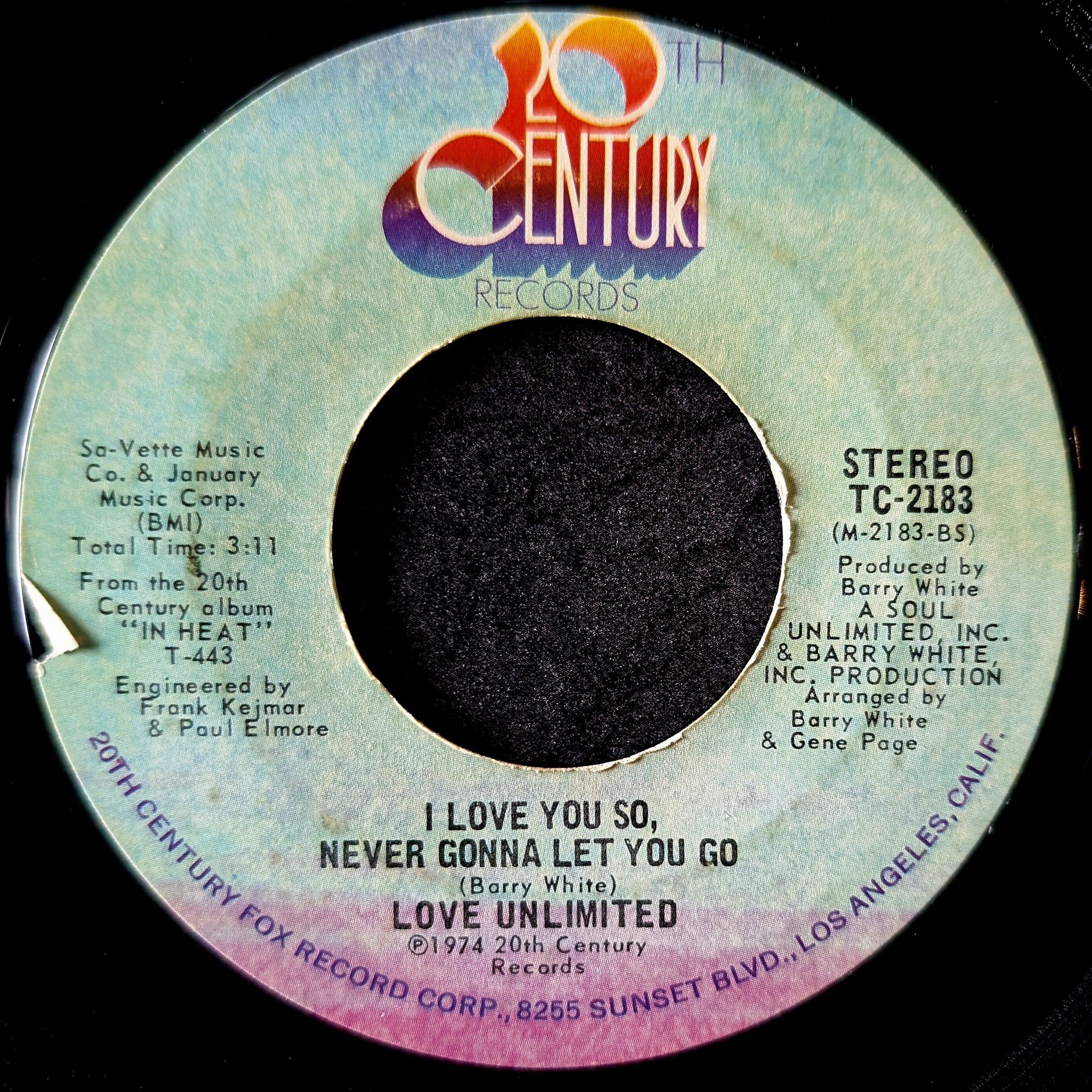 Love Unlimited - Share a Little Love in Your Heart / I Love You So, Never Gonna Let You Go