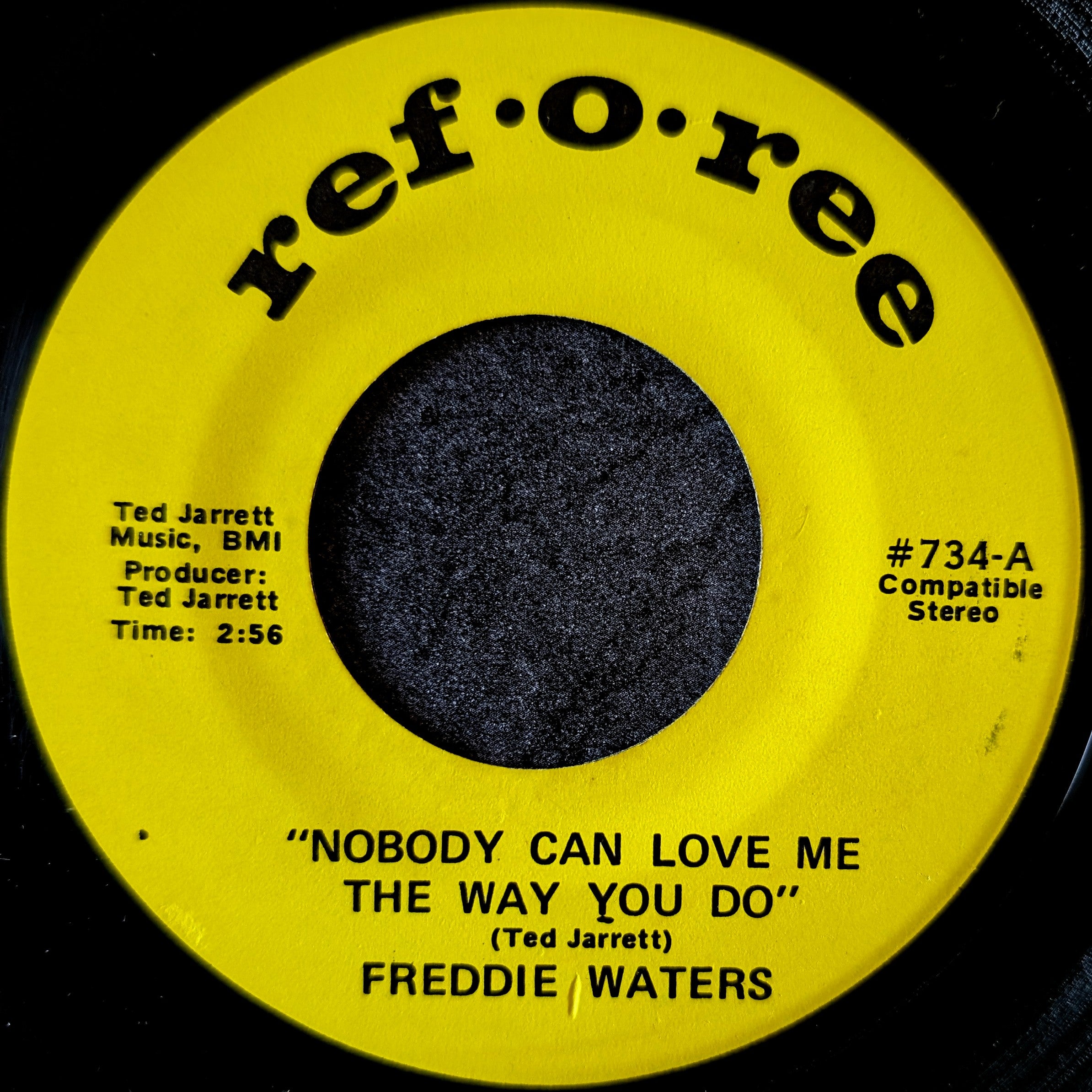 Freddie Waters-Nobody can love me the way you do/ Love is a strange thing