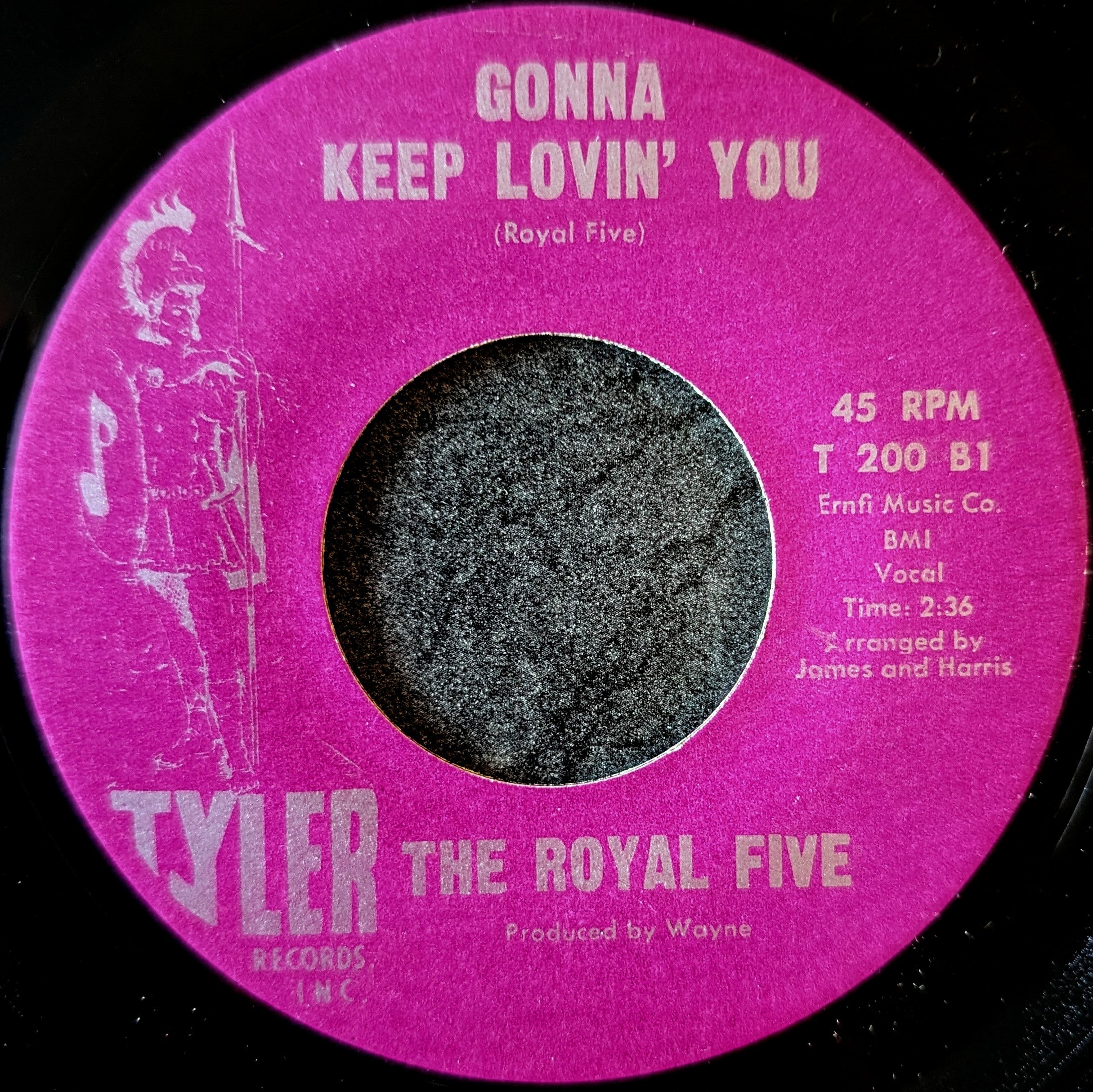 The Royal Five-Say it my face/Gonna keep loven' you
