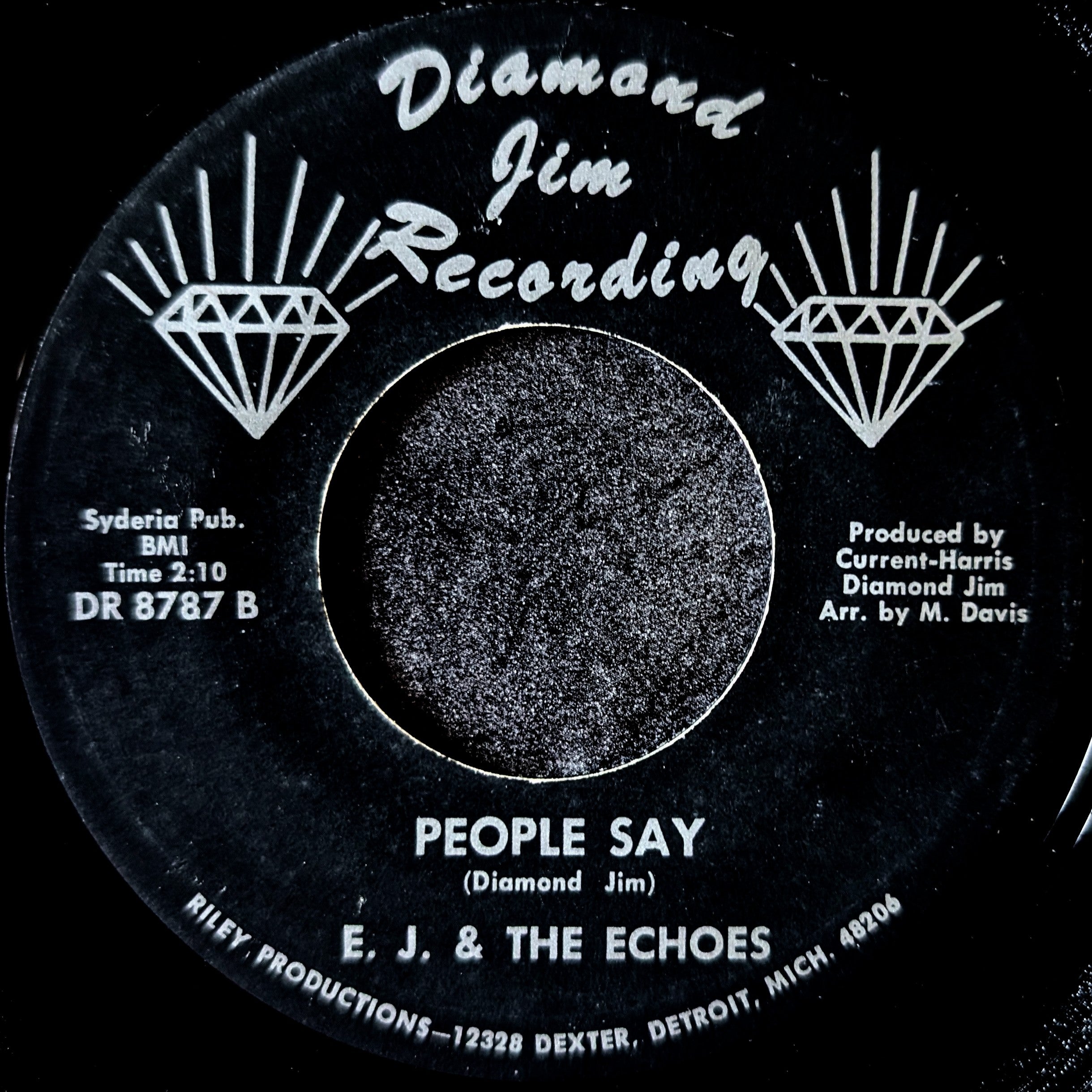 E.J & The Echoes - Put a smile on your face / People say
