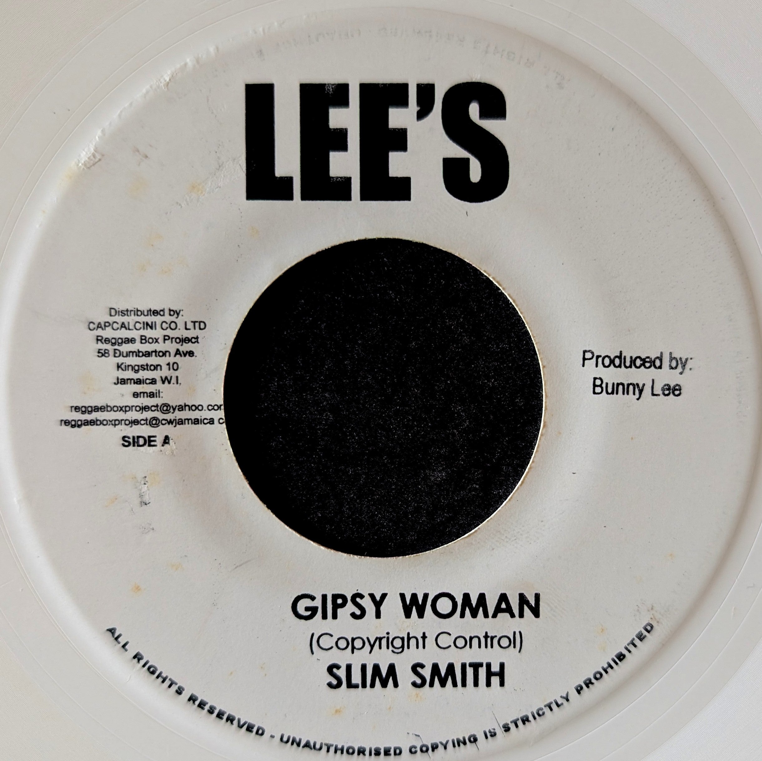 Slim Smith-Gypsy woman/Lesson of love