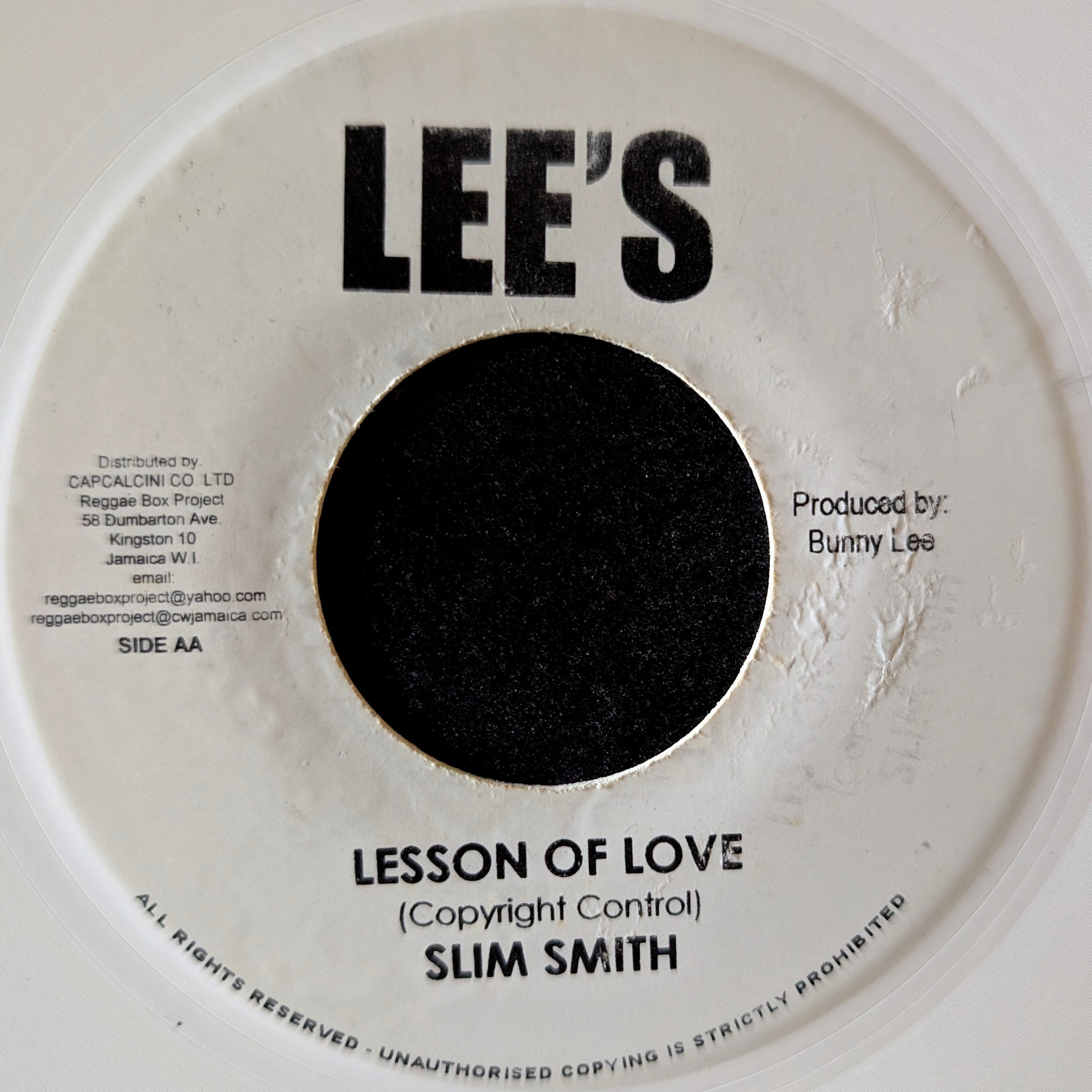 Slim Smith-Gypsy woman/Lesson of love
