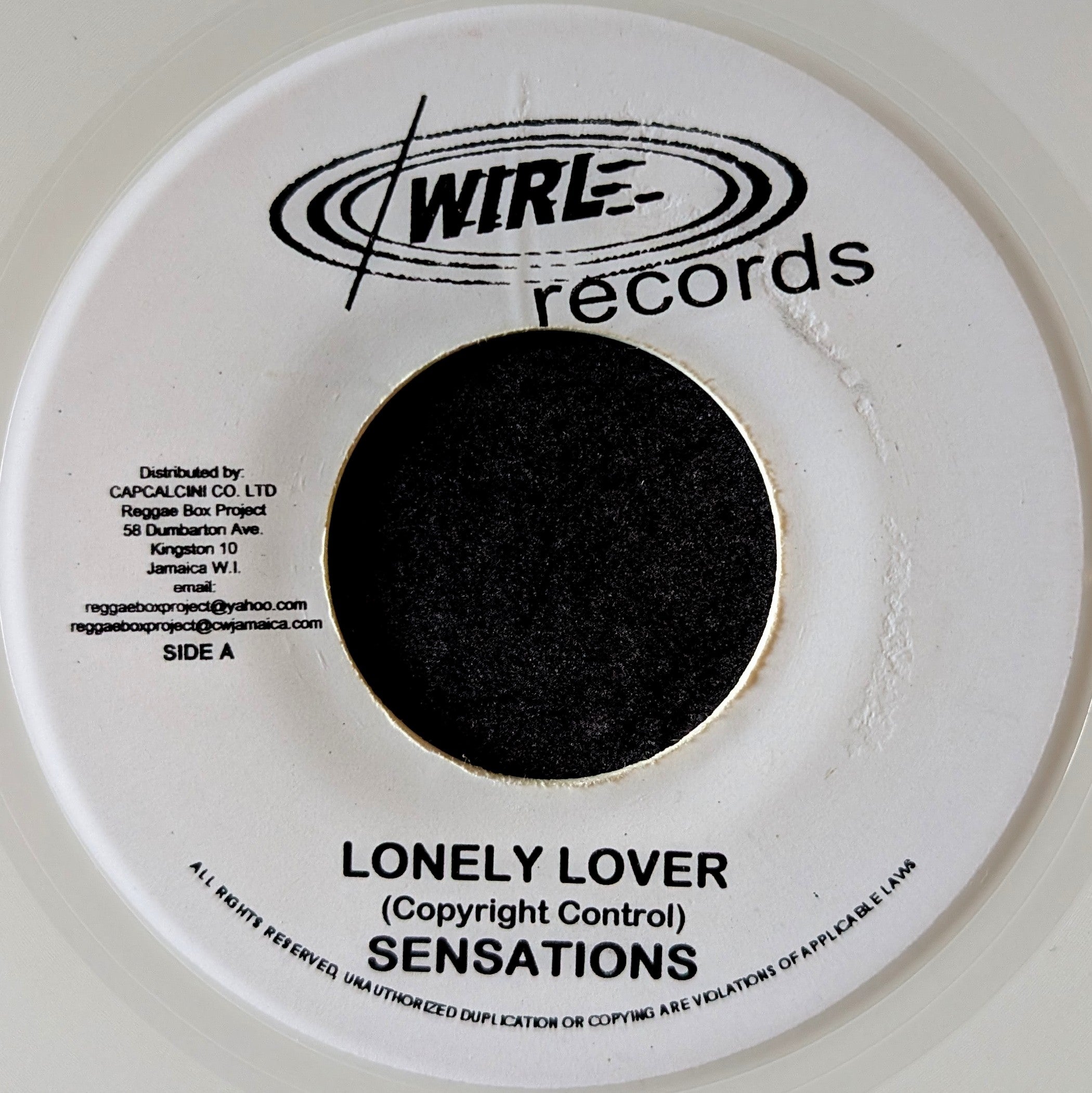 The Sensations-Lonely Lover/Right on time