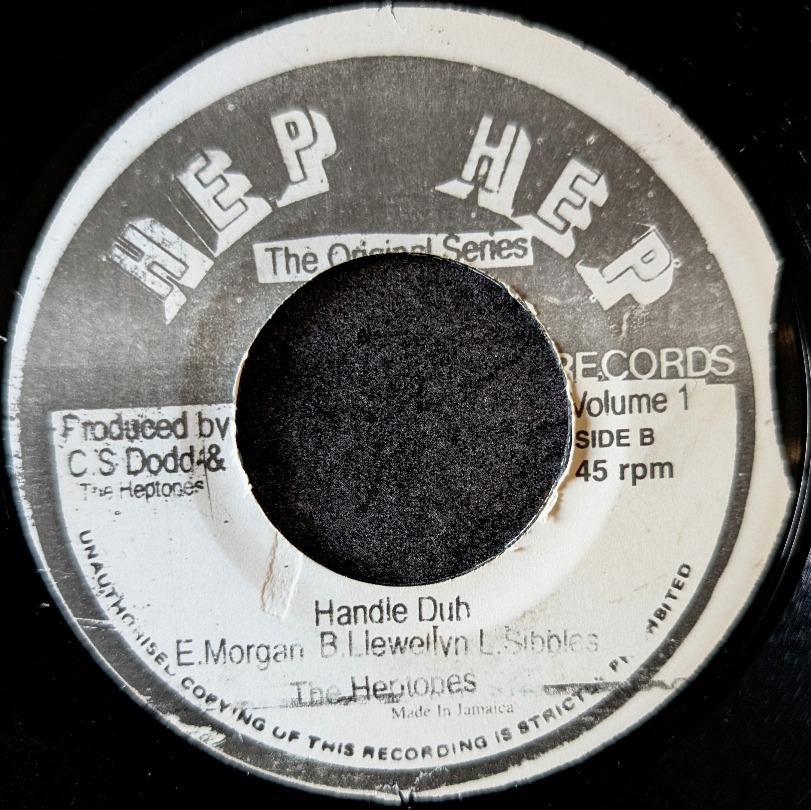 The Heptones-I hold the handle/Handle Dub
