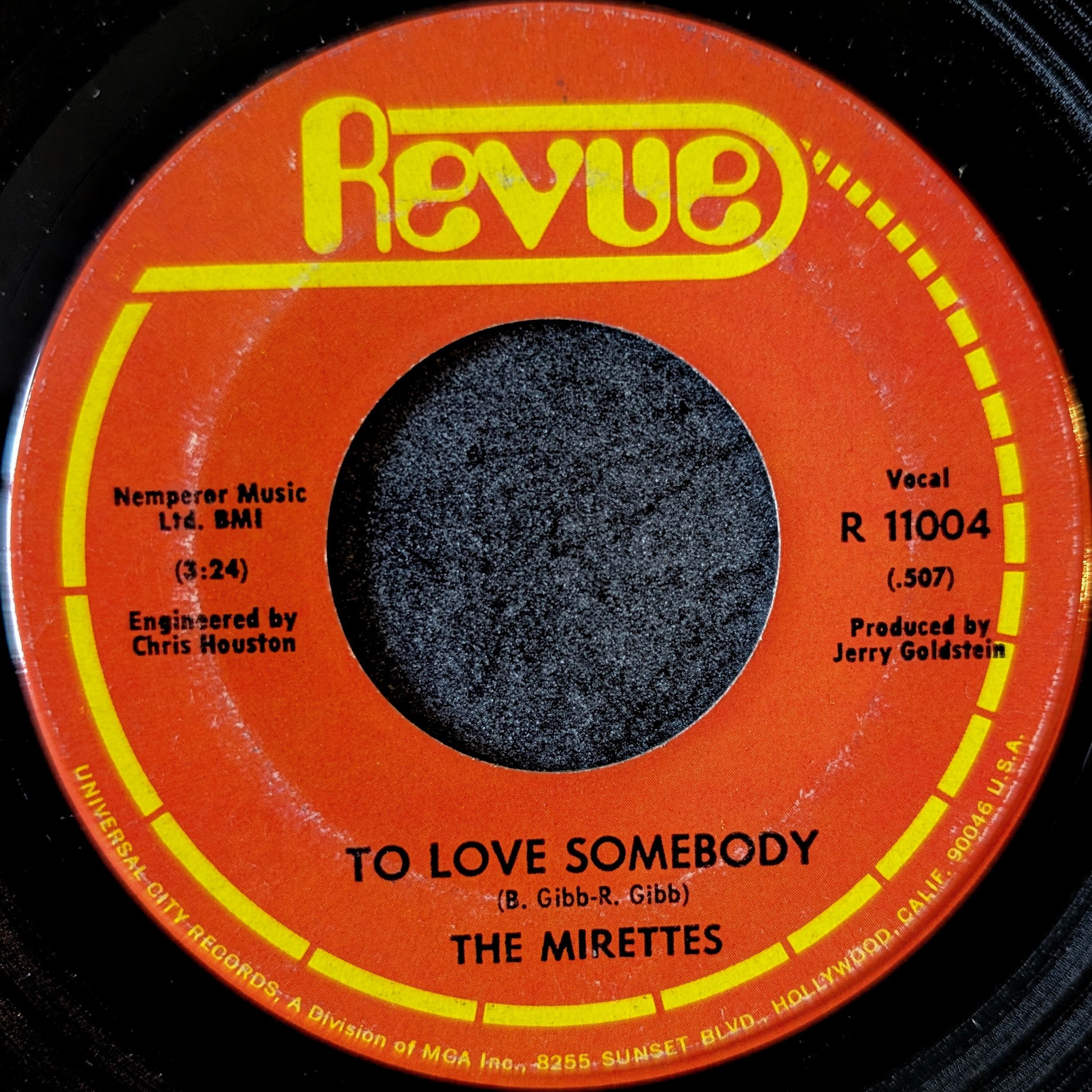 The Mirettes-In the midnight hour/ To love somebody