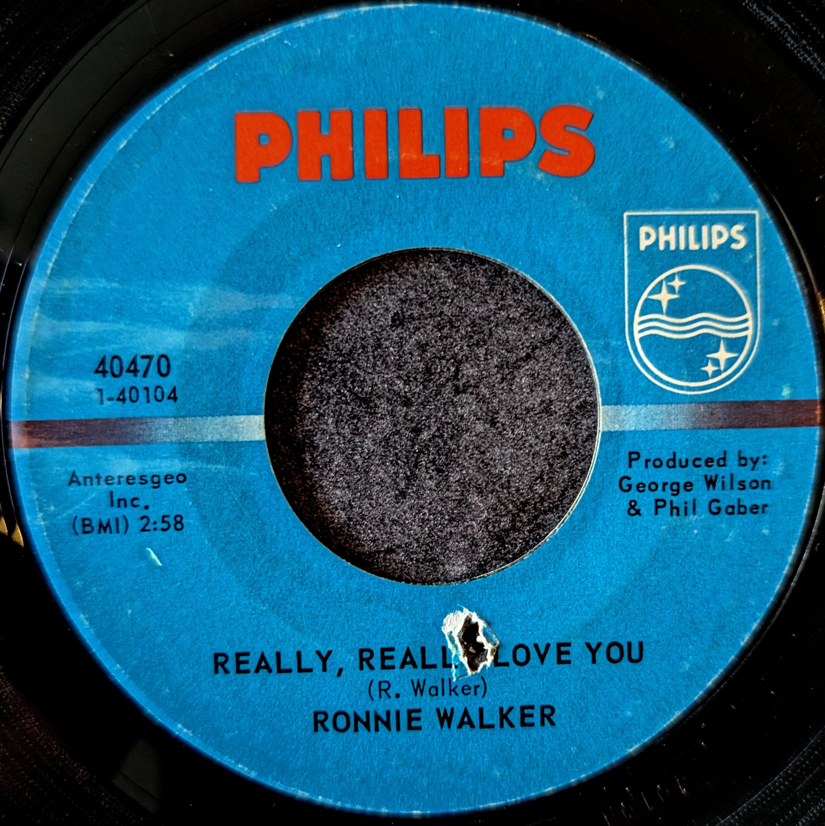 Ronnie Walker-Really,Really love you/Ain't it funny