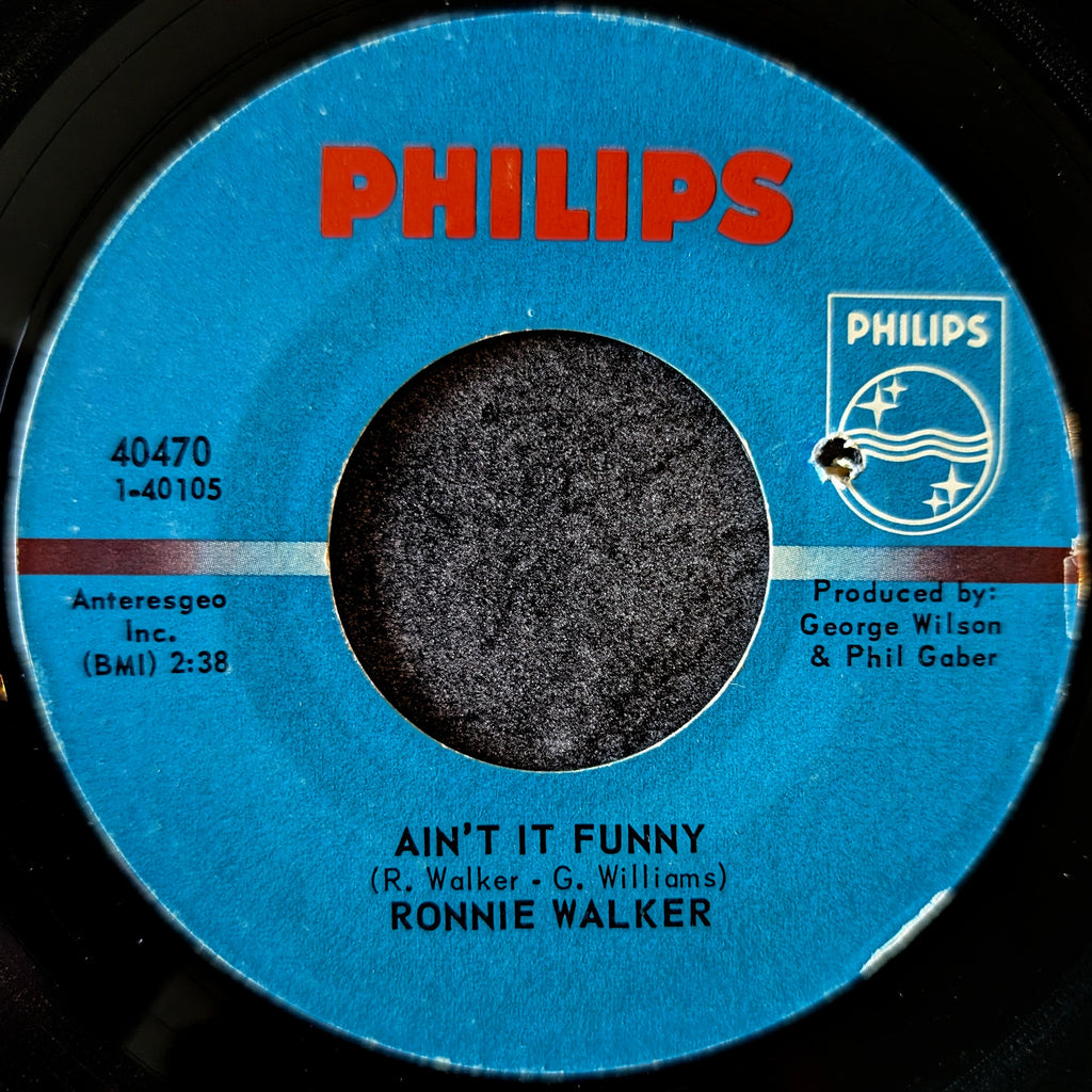 Ronnie Walker-Really,Really love you/Ain't it funny
