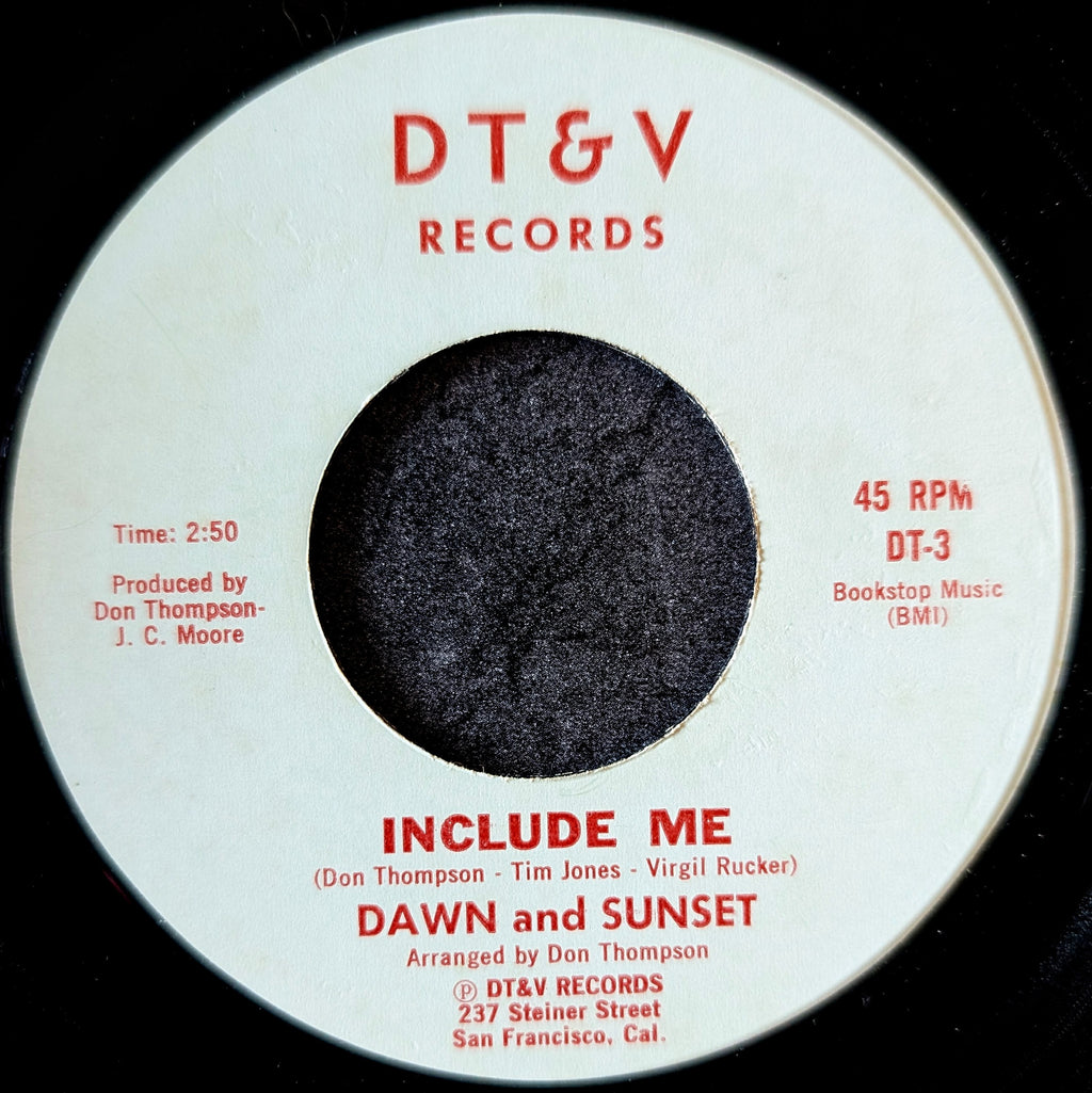 Down and Sunset-Move in the room/Include me