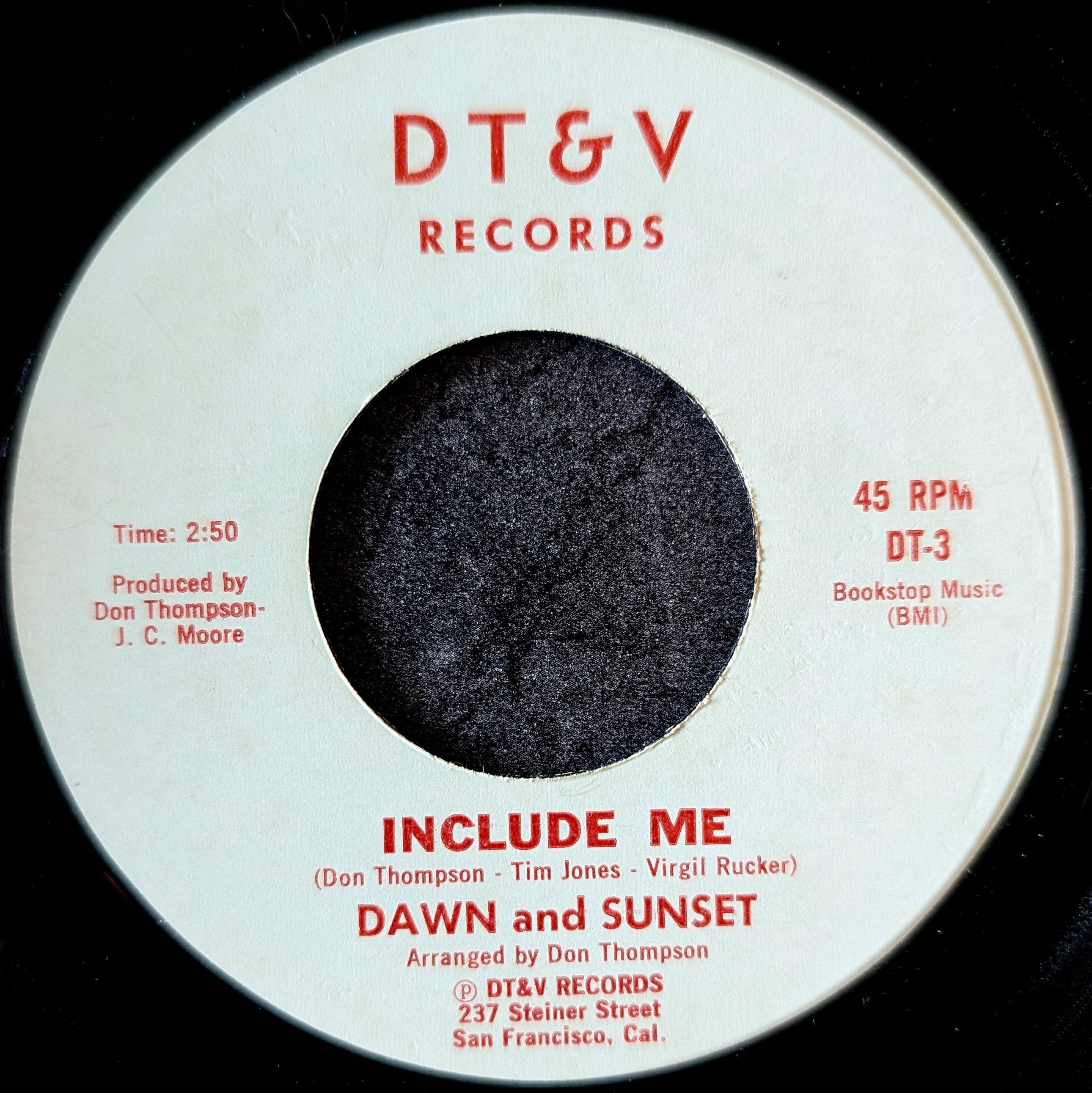 Down and Sunset-Move in the room/Include me