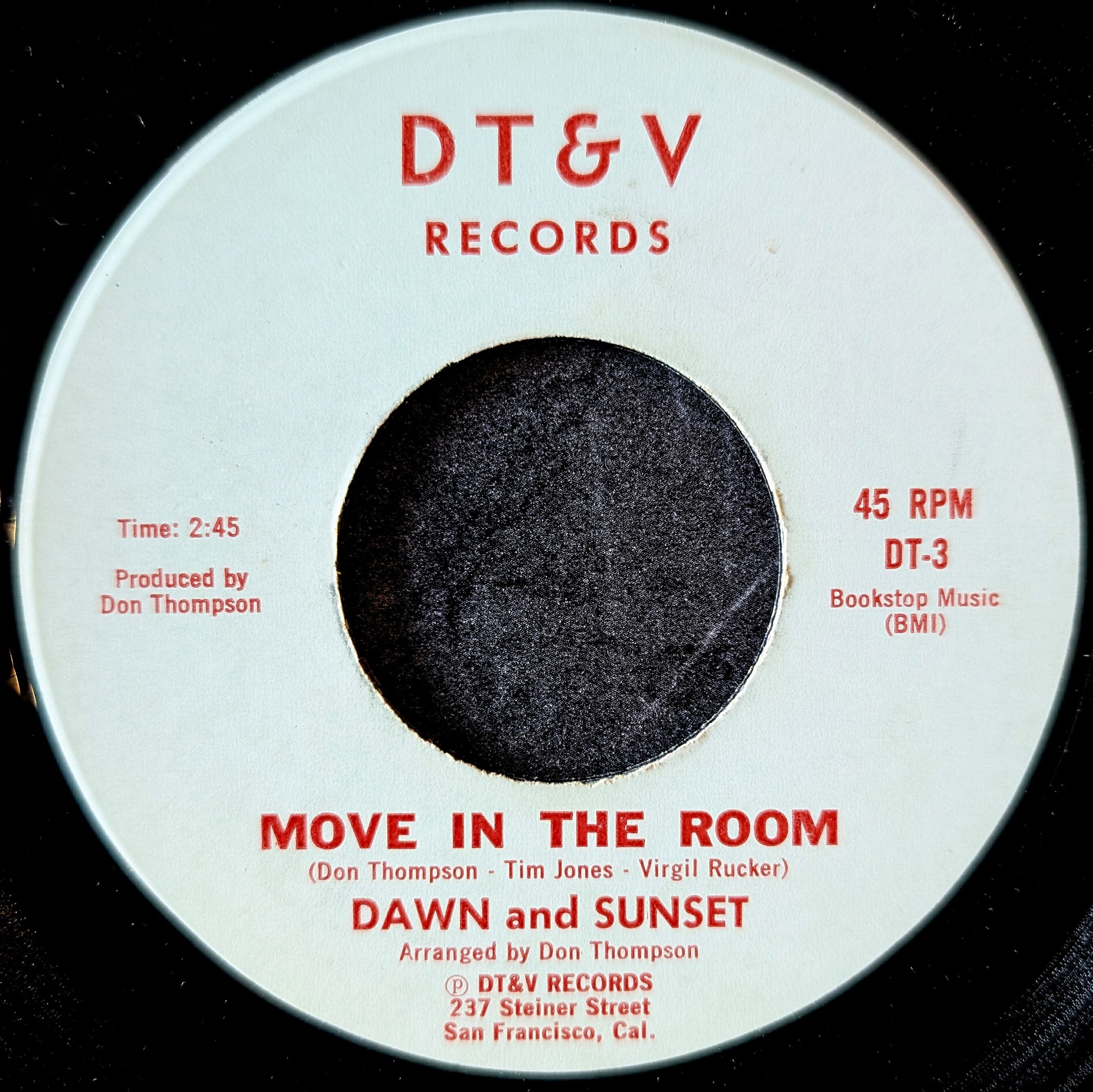 Down and Sunset-Move in the room/Include me
