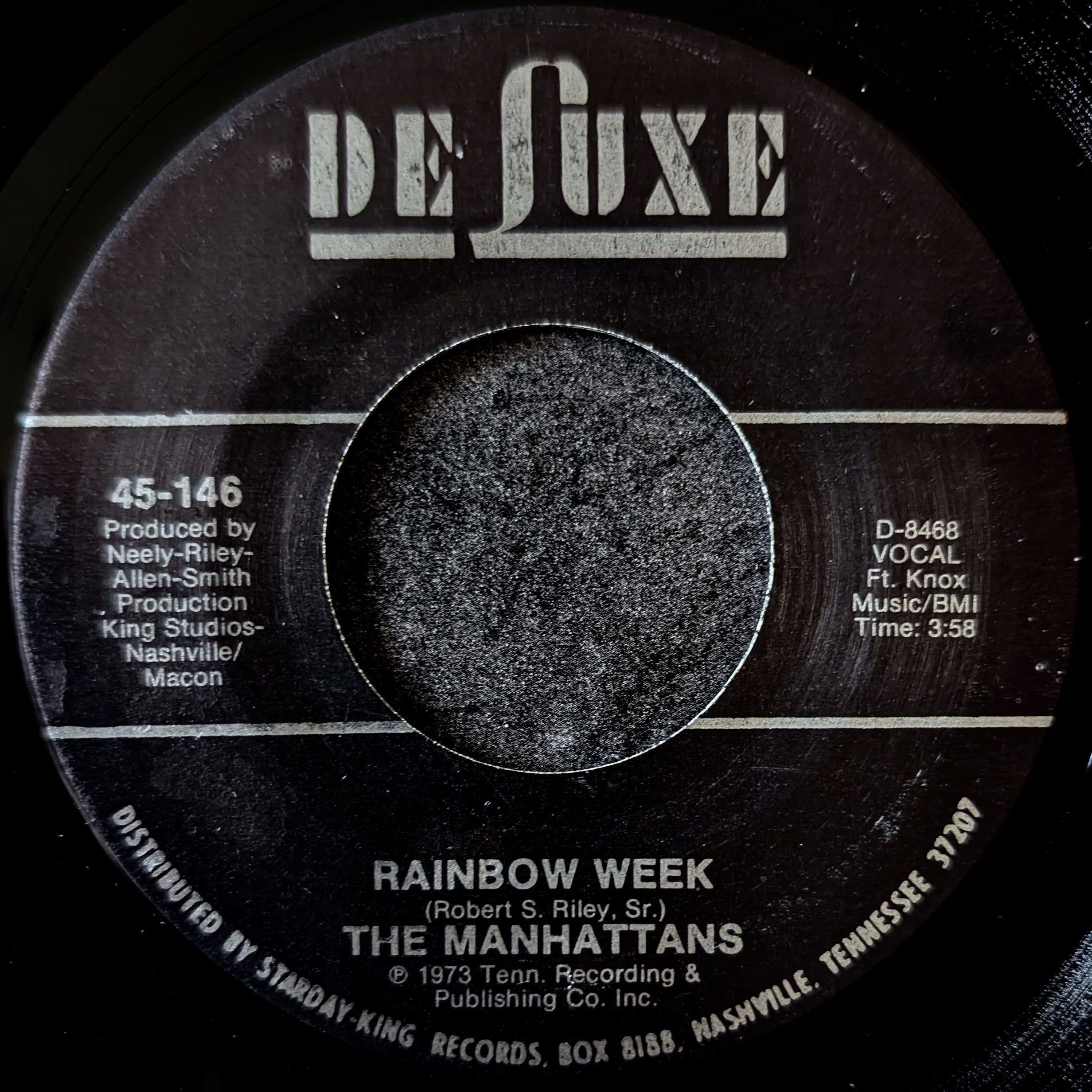 The Manhattans - Rainbow Week / Loneliness