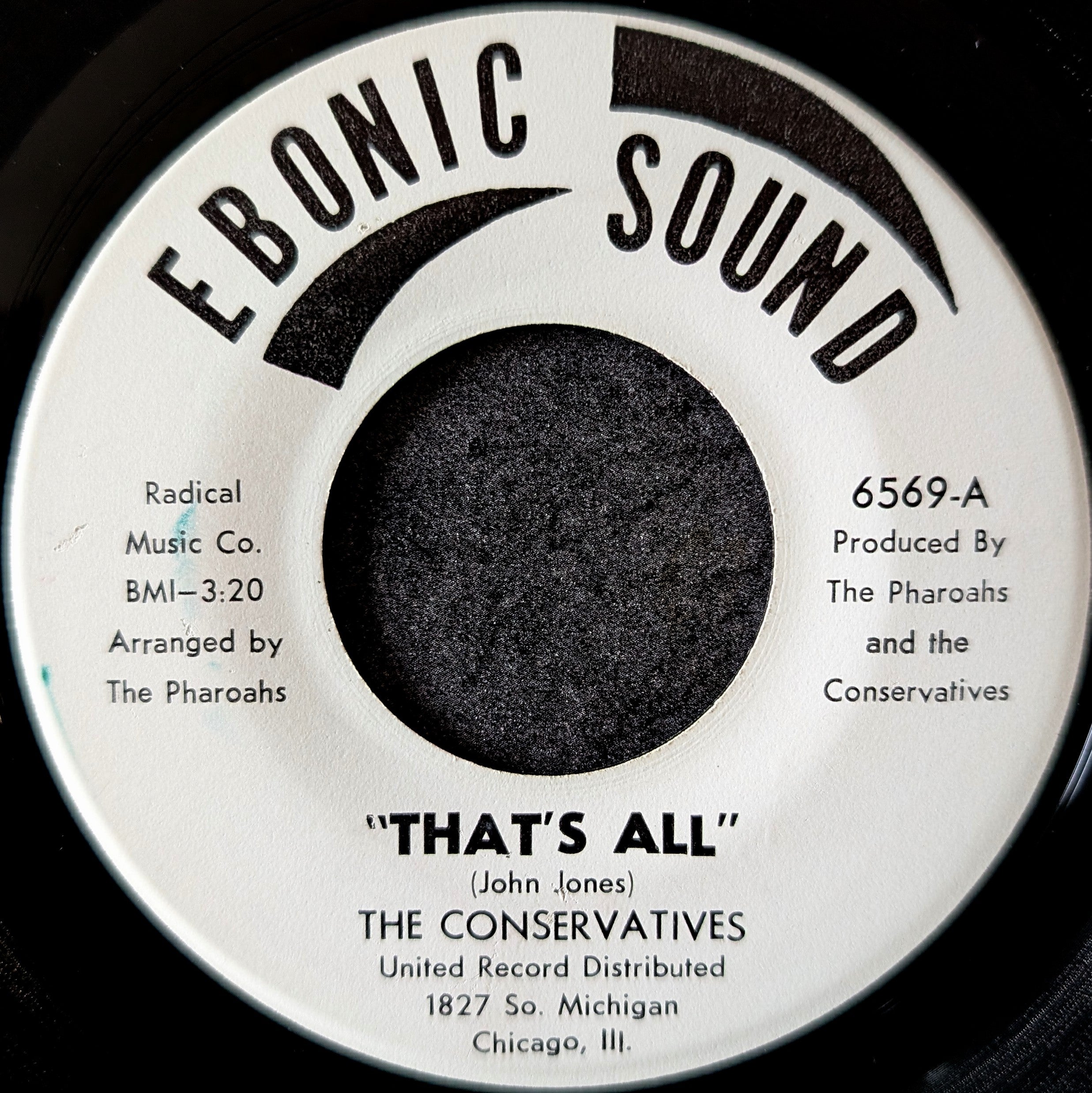 The Conservatives-That's all/Crunchin song