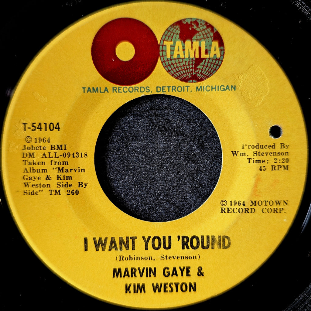 Marvin Gaye & Kim Weston-What good am I without you/I want you 'round