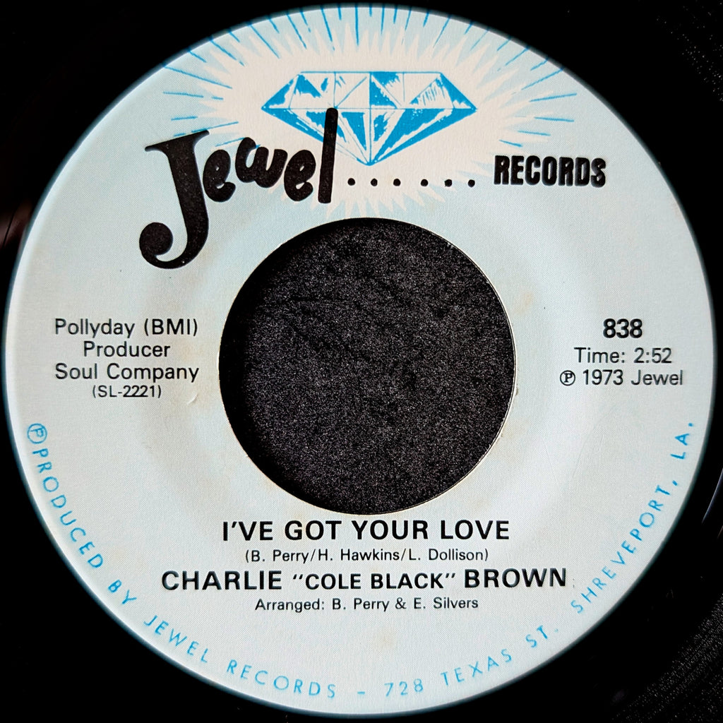 Charlie Cole black brown-I've got your love/I just can't get over you