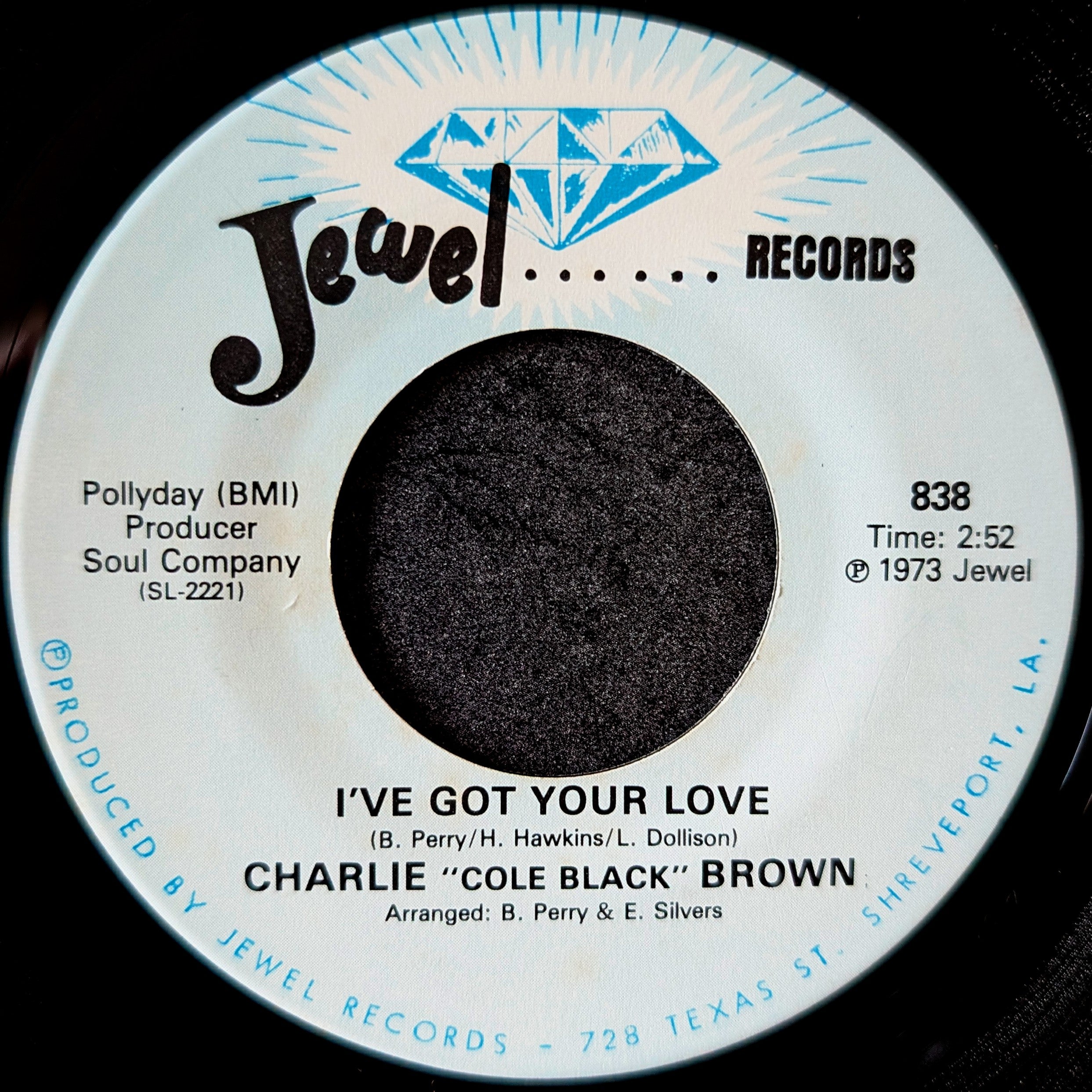 Charlie Cole black brown-I've got your love/I just can't get over you