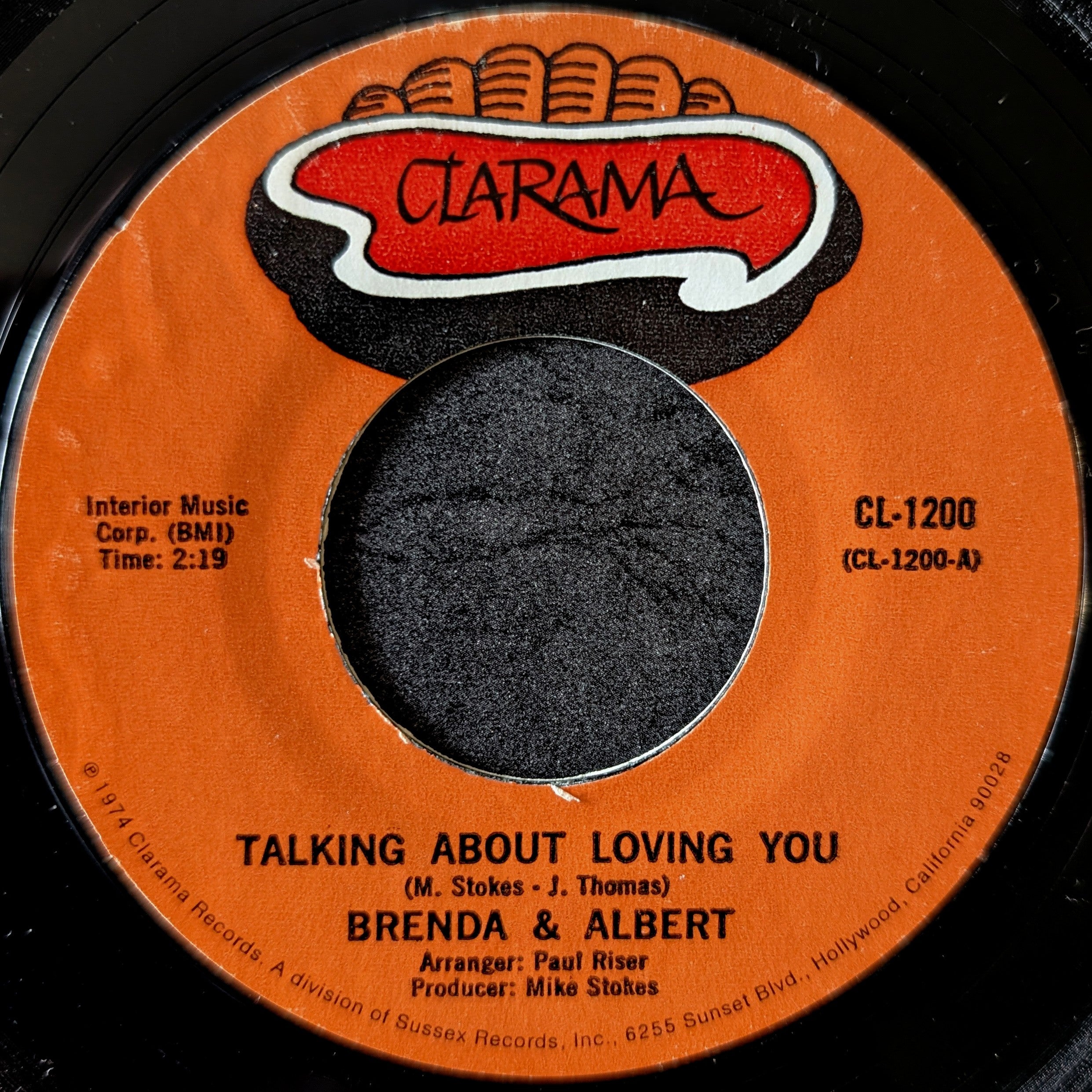 Brenda & Albert-Talking about loving you/This has happened before