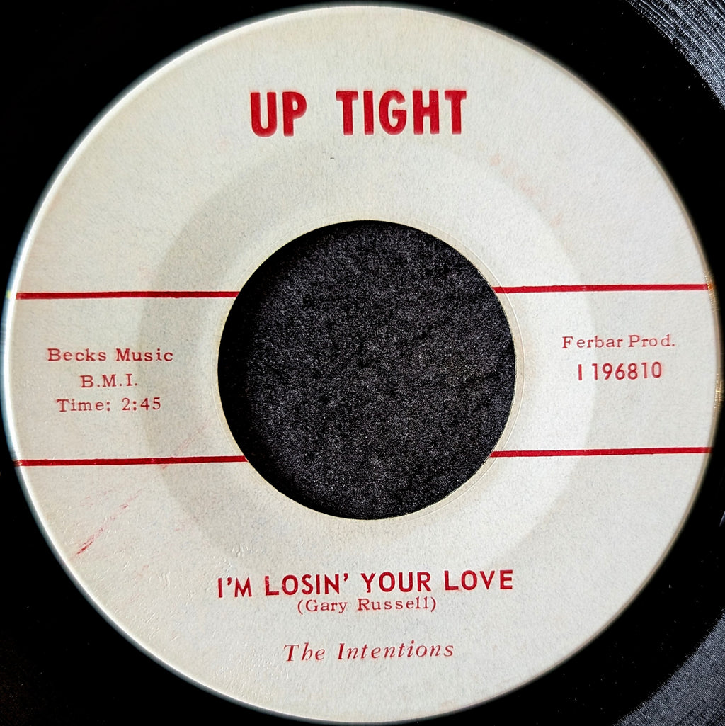 The Intentions-I'm losin' your love/I'll searching the world