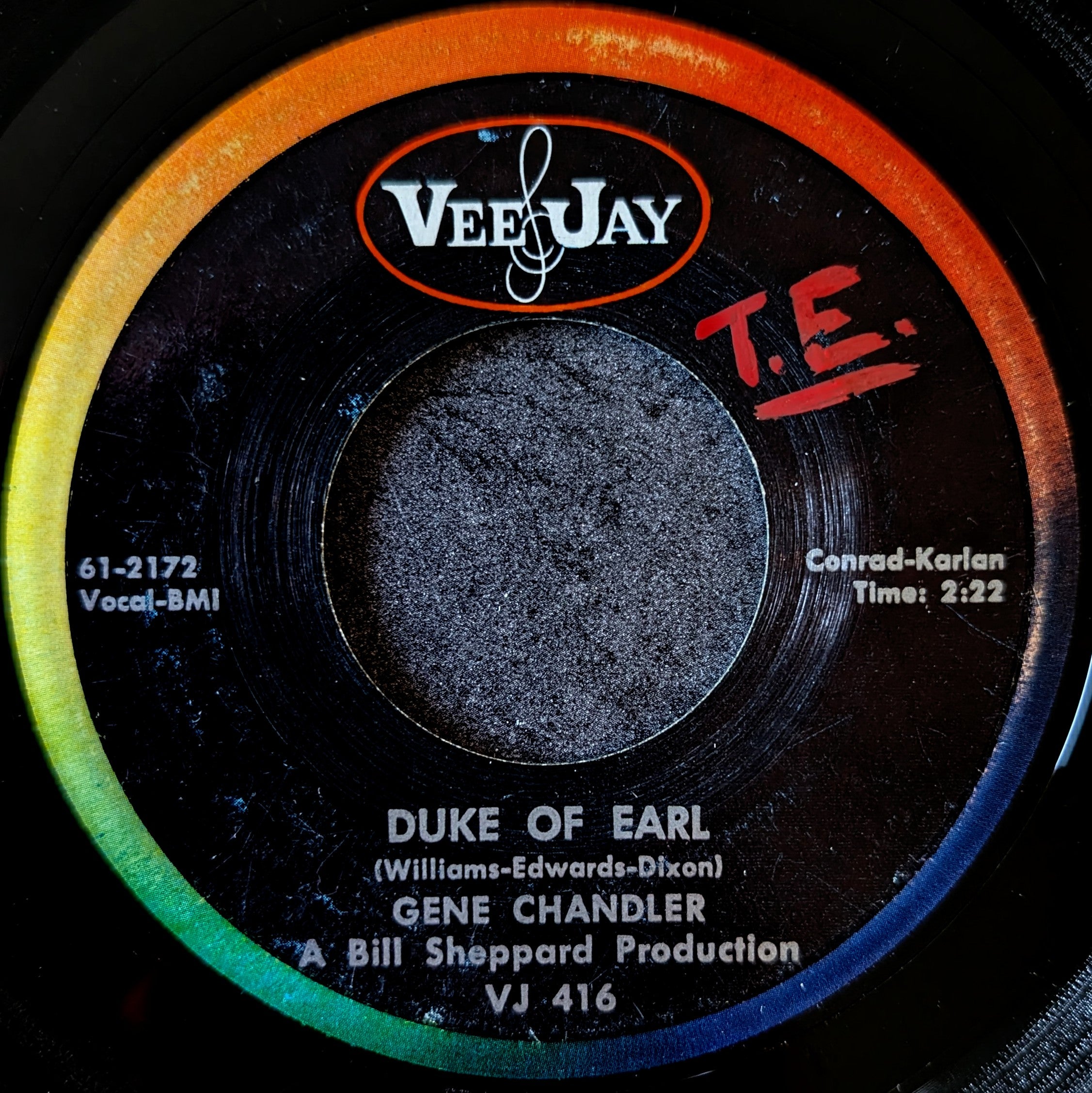 Gene Chandler-Duke of Earl/Kissin' in the kitchen