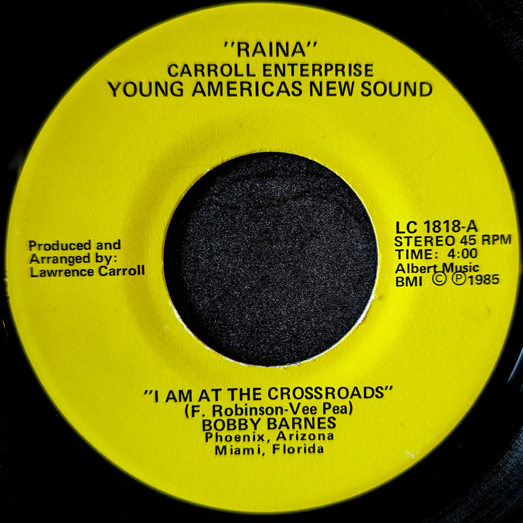 Bobby Barnes-I am at the crossroads/ I've had my share(of loving you)