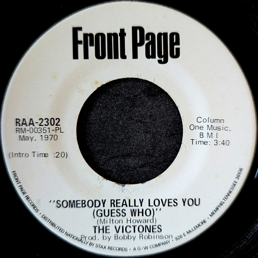 The Victones-Two side to love/Somebody really loves you(Guess who)
