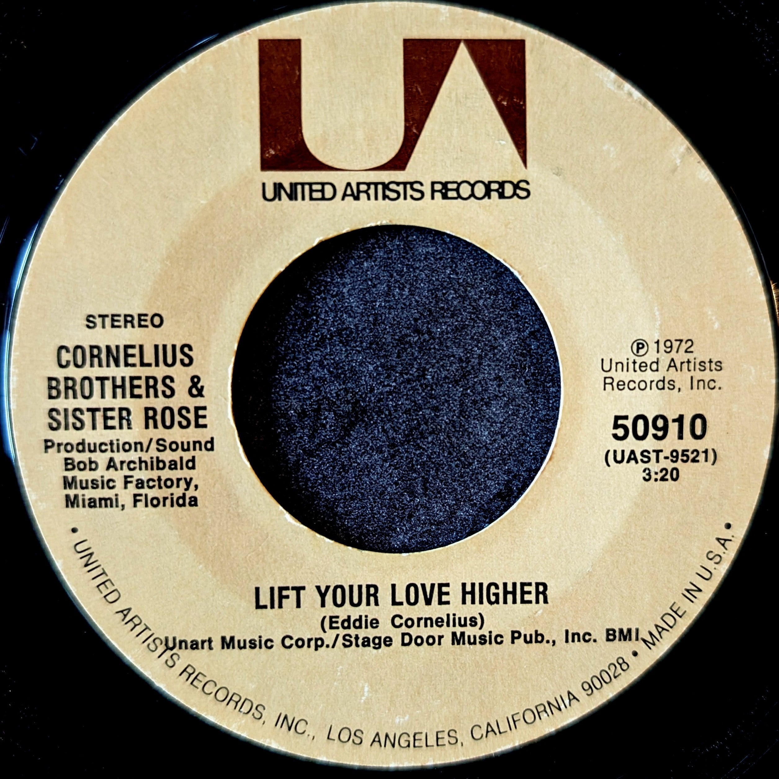 Cornelius Brothers & Sister Rose-Too late to turn back now/Lift your love higher