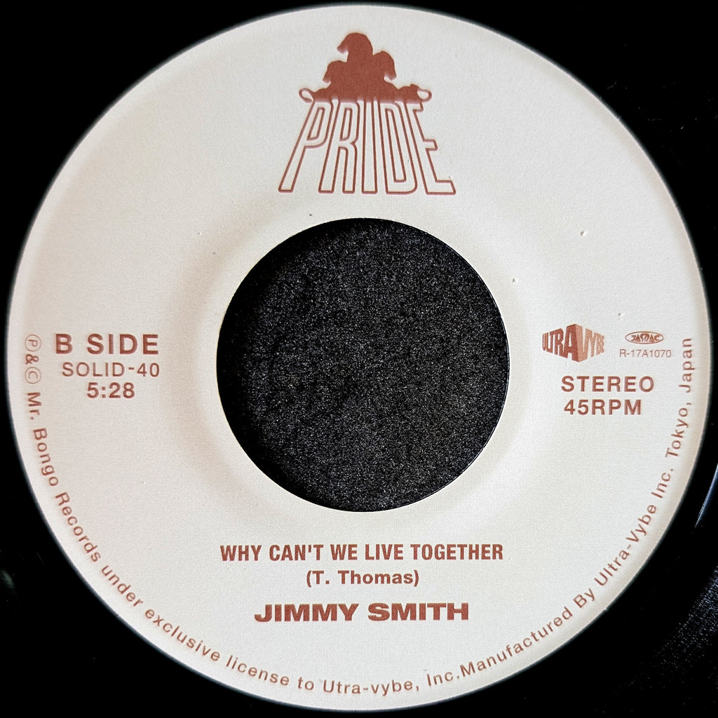 Jimmy Smith-I'm gonna love you just a little more babe/Why can't we live together