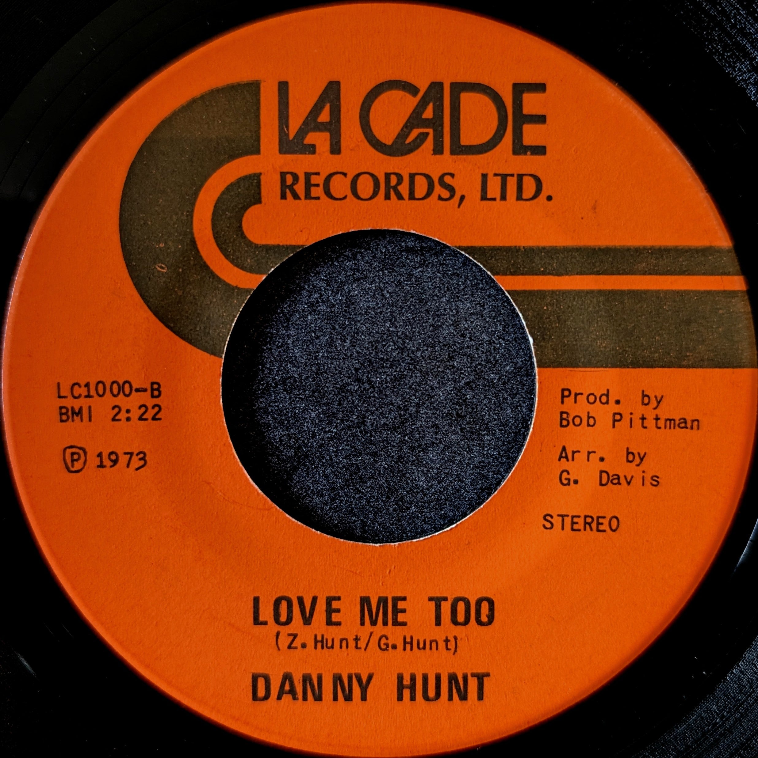 Danny Hunt-Love me too/The beginning of the void