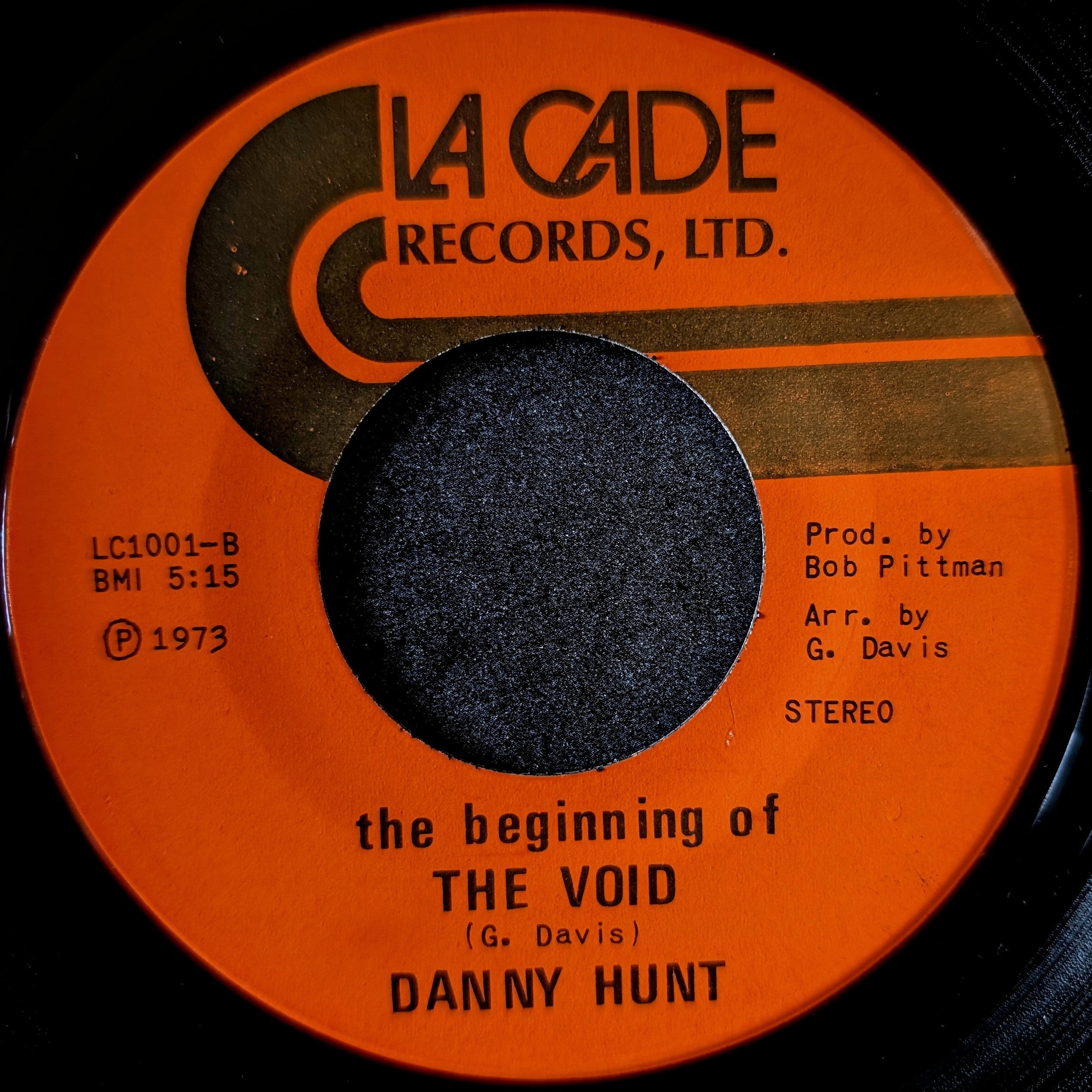 Danny Hunt-Love me too/The beginning of the void