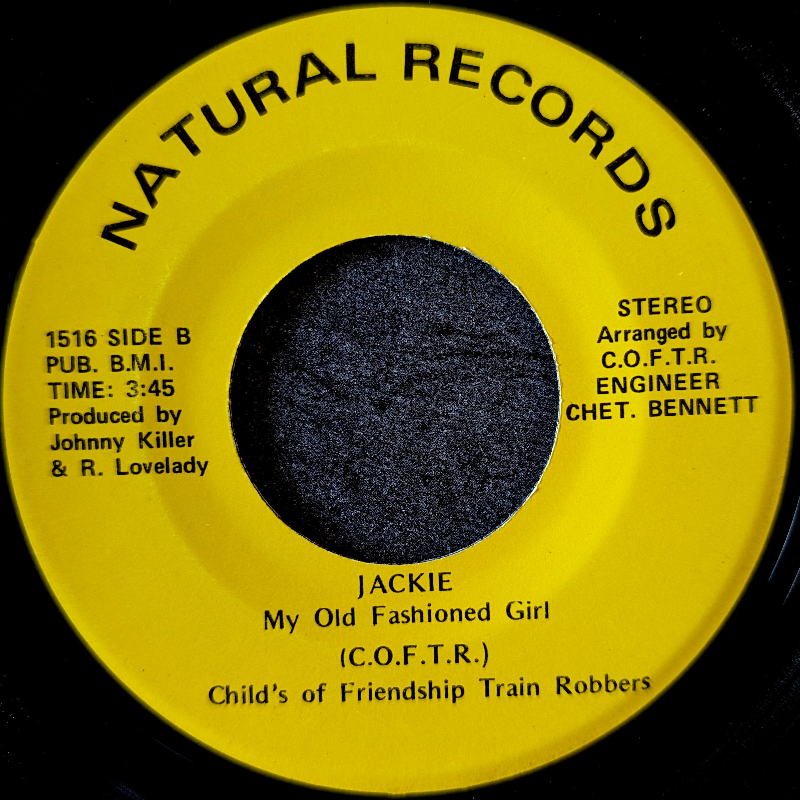 Child's of friendship Train Band-Hey I got your kind of love/Jackie my old fashioned girl