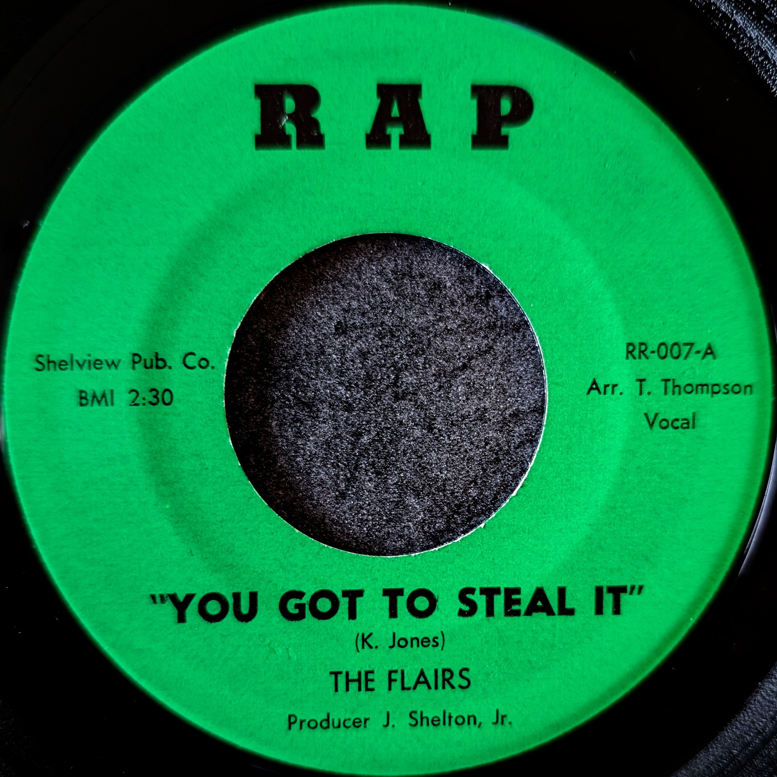 The Flairs-You got to steal it/Where you live