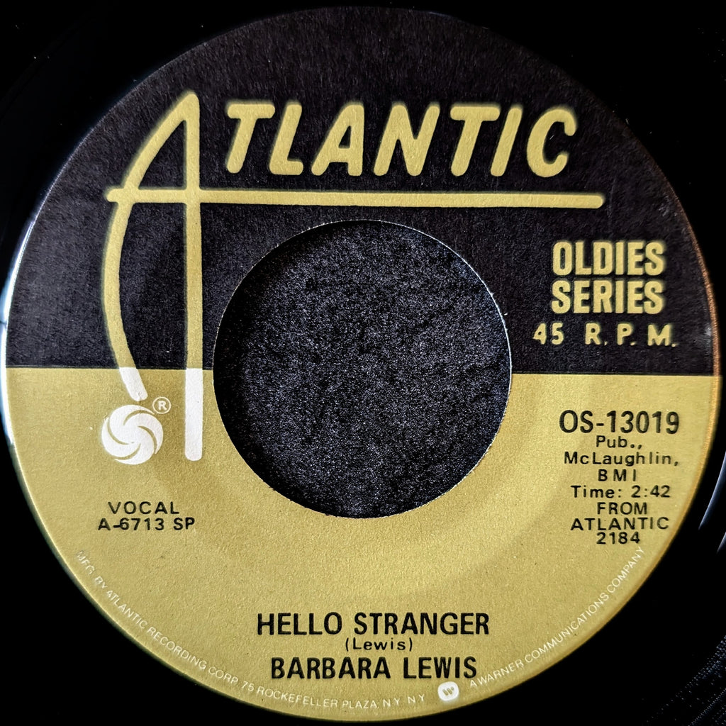 Barbara Lewis - Hello Stranger / Make Me Belong To You
