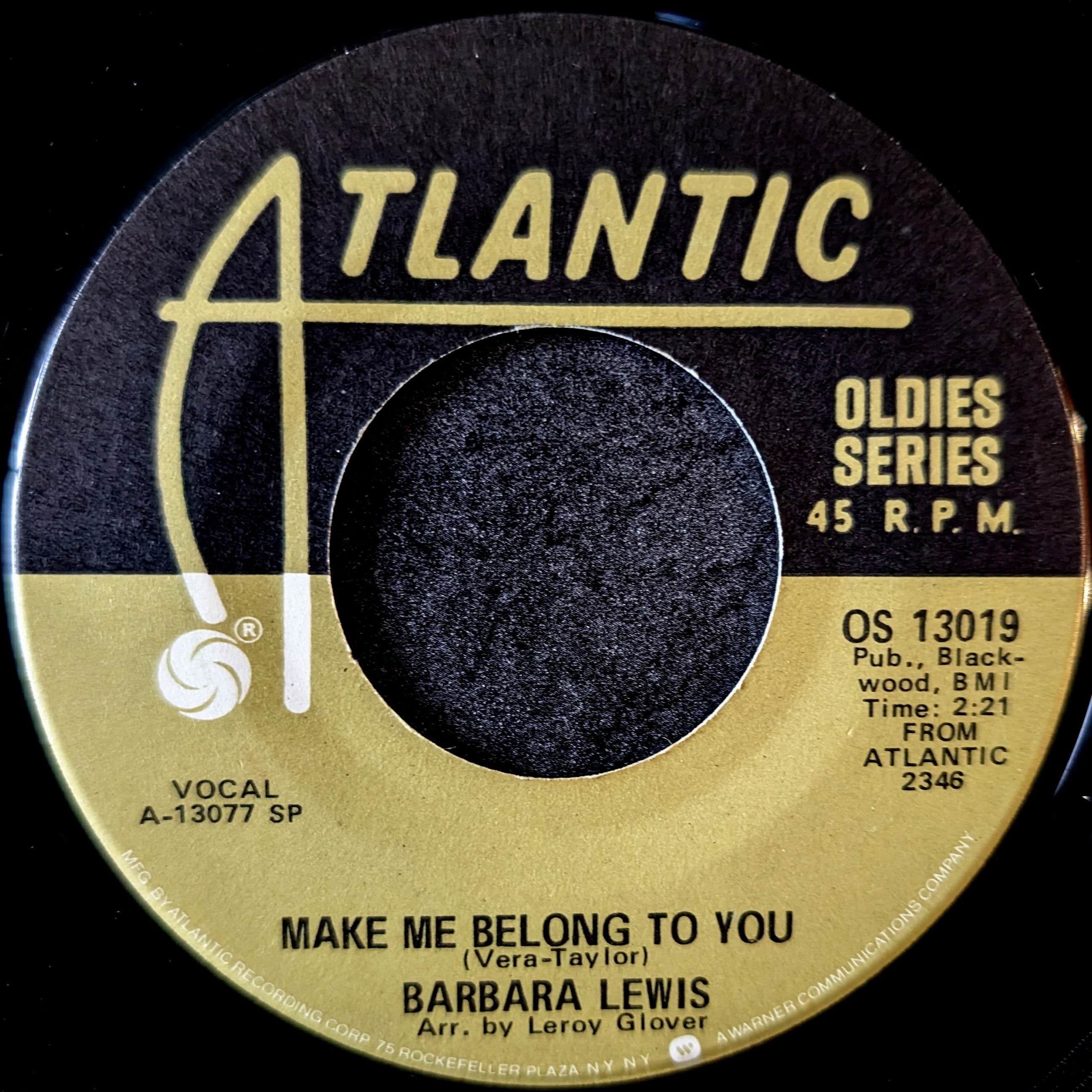 Barbara Lewis-Hello Stranger/Make me belong to you