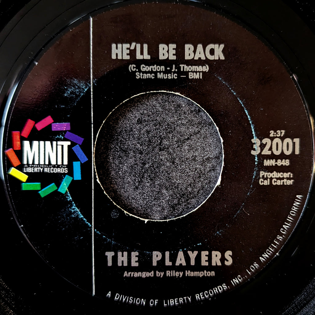 The Players - I Wanna Be Free / He'll Be Back