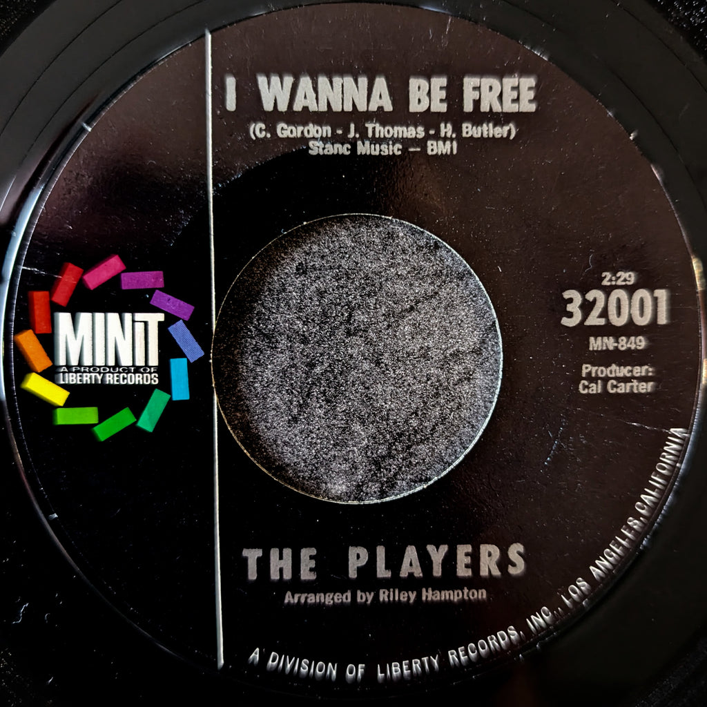 The Players - I Wanna Be Free / He'll Be Back