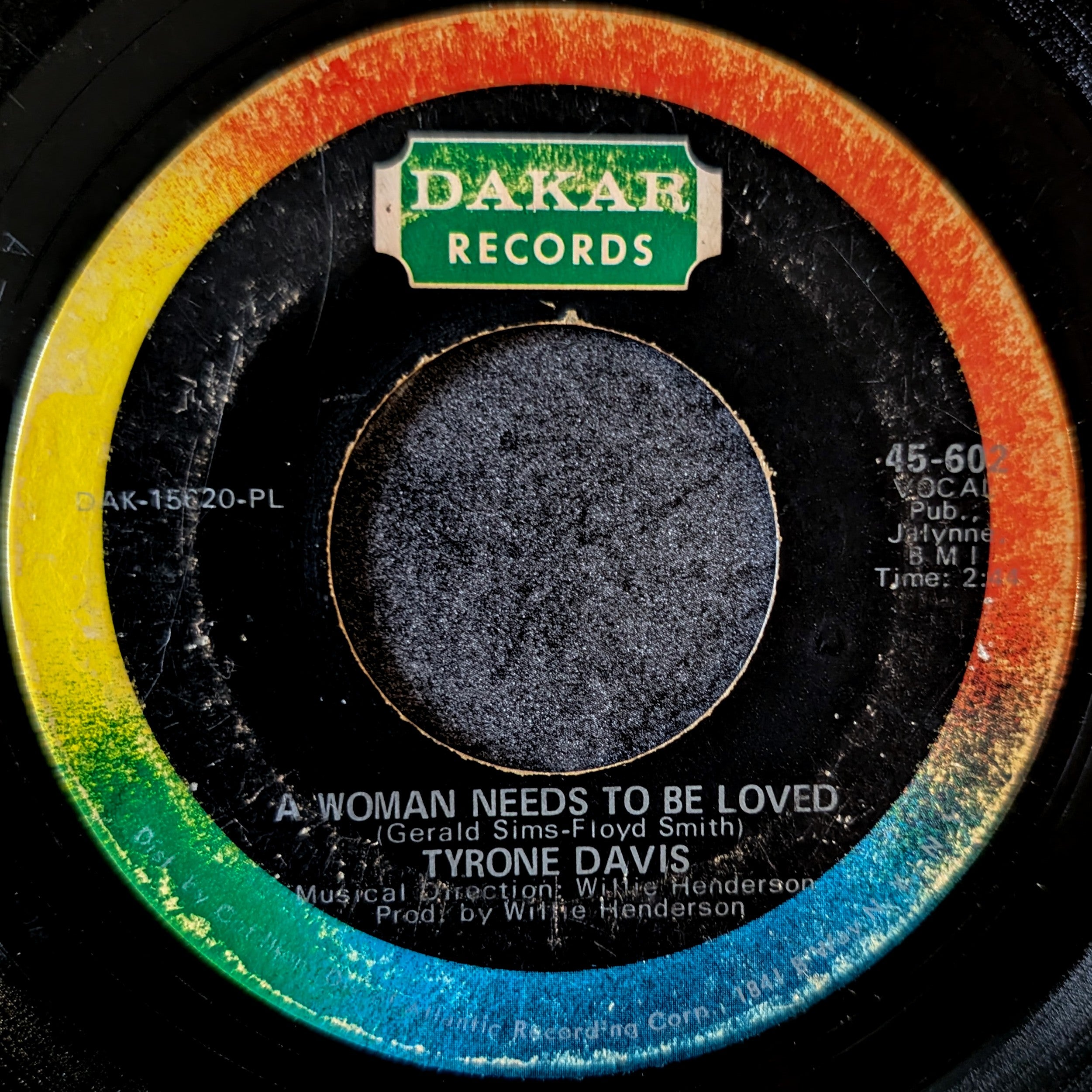 Tyrone Davis-Can I change my mind/A woman needs to be loved
