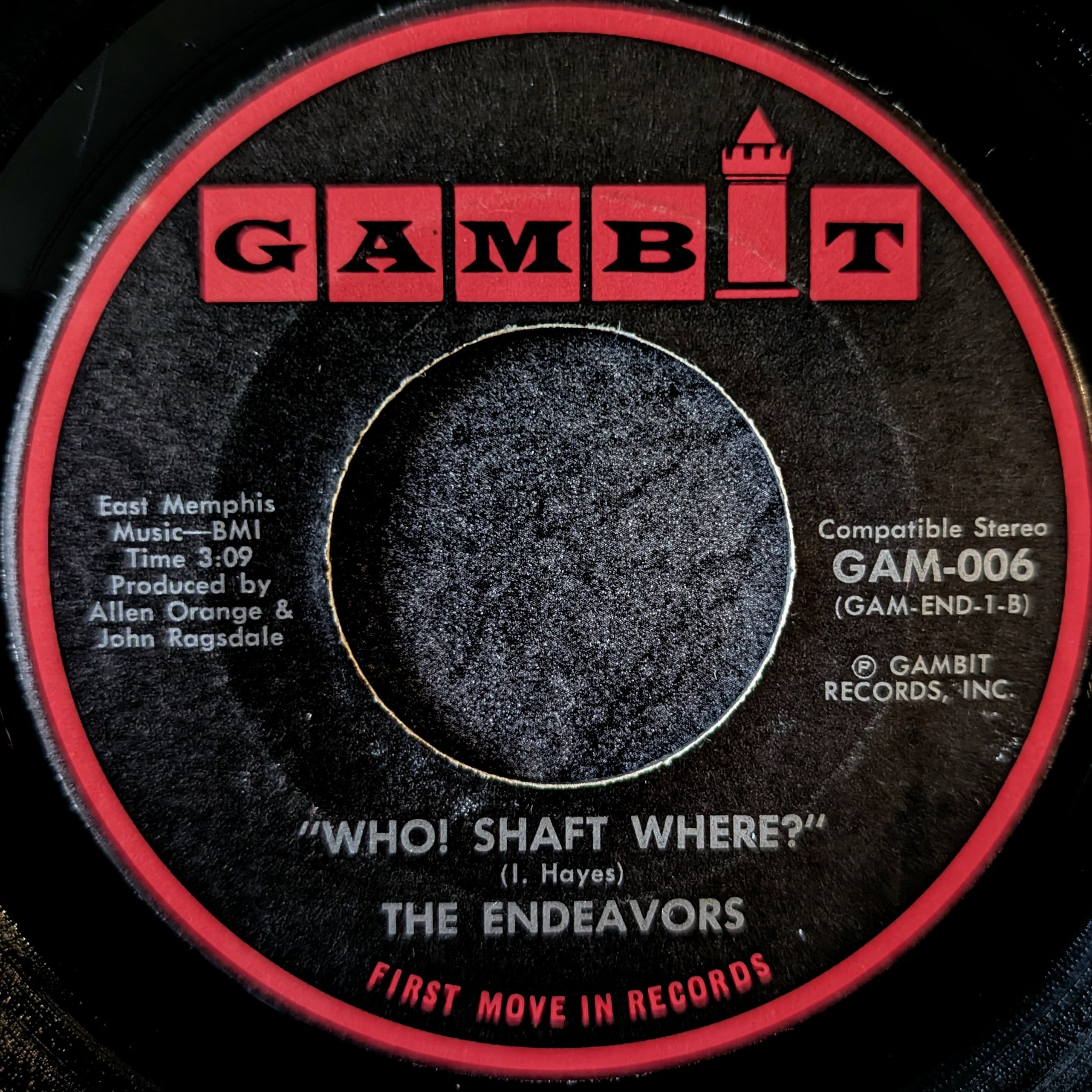 The Endeavors-Sexy Woman/Who! Shaft where?