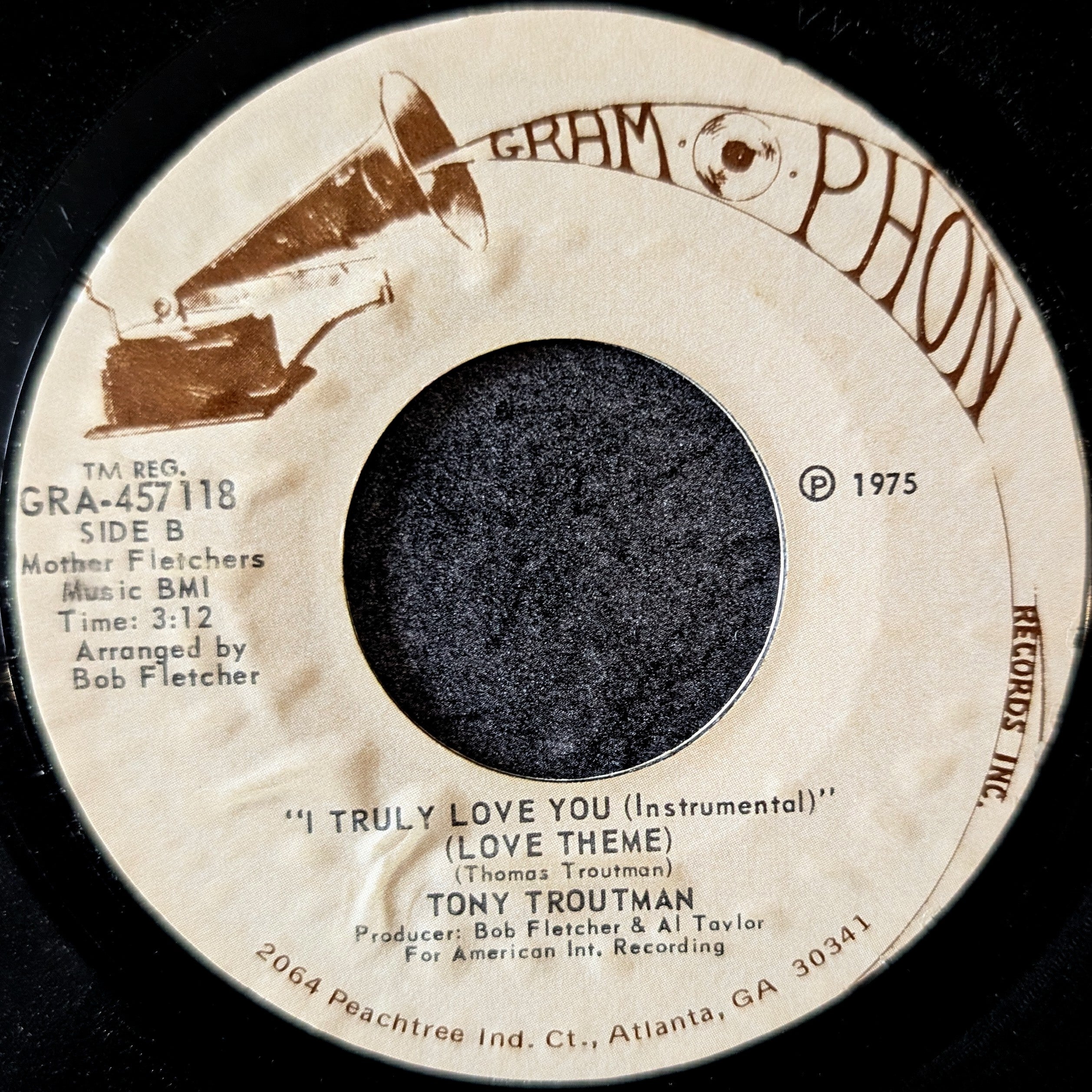 Tony Troutman - I Truly Love You / I Truly Love You (Instrumental)
