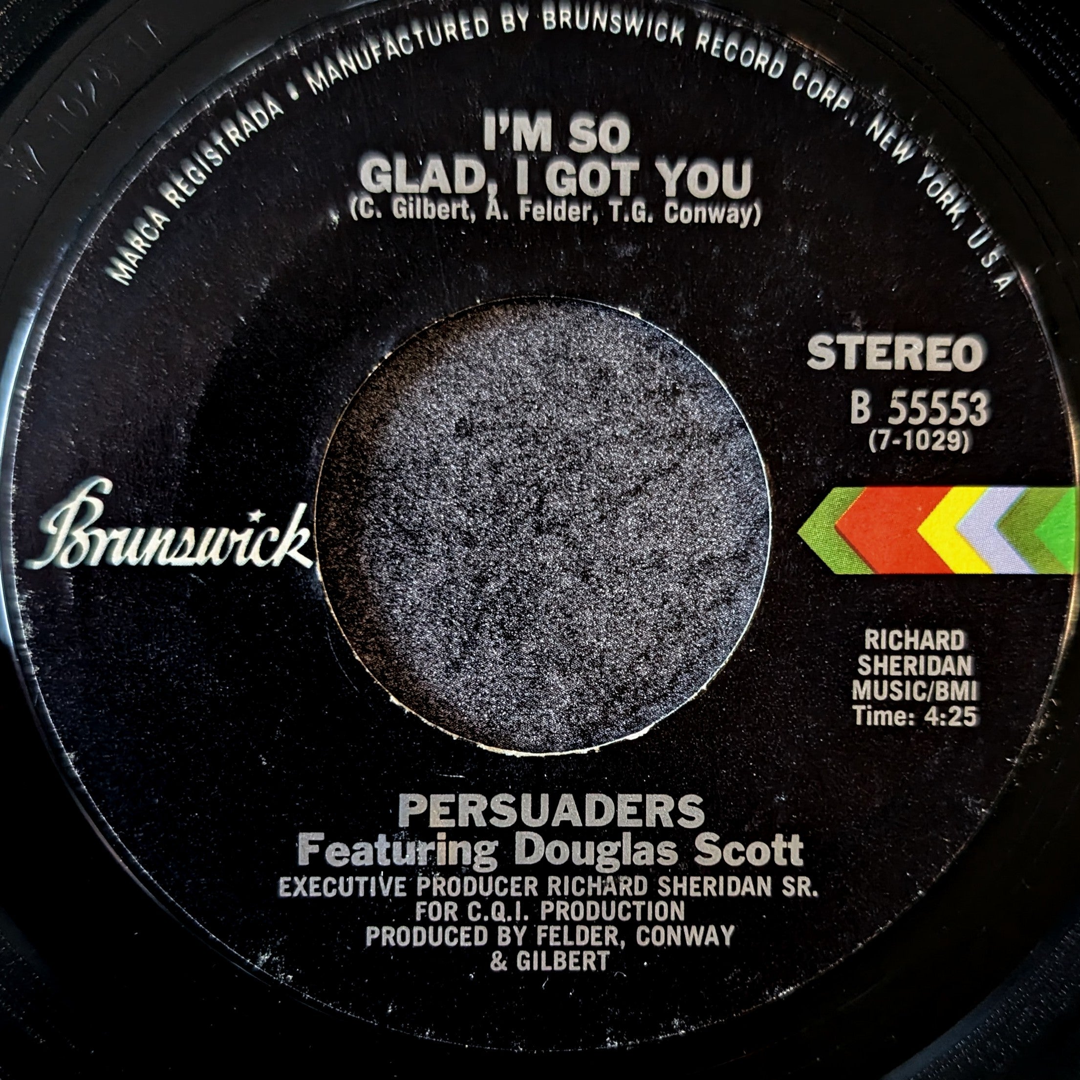 Persuaders-Another time another place/I'm so glad,I got you