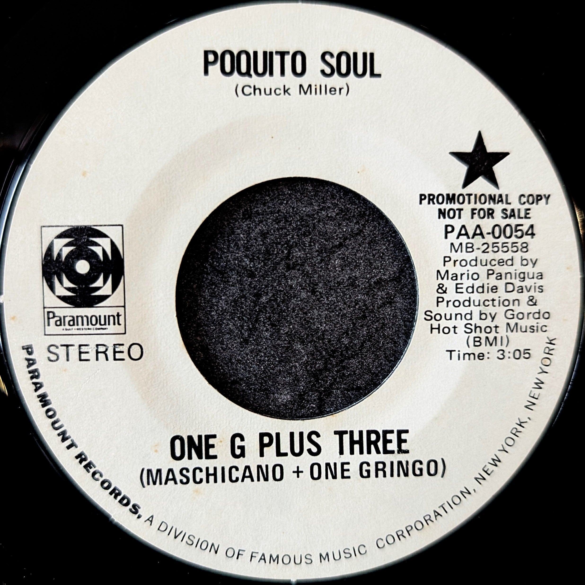 One G Plus Three-Summer time/Poquito soul