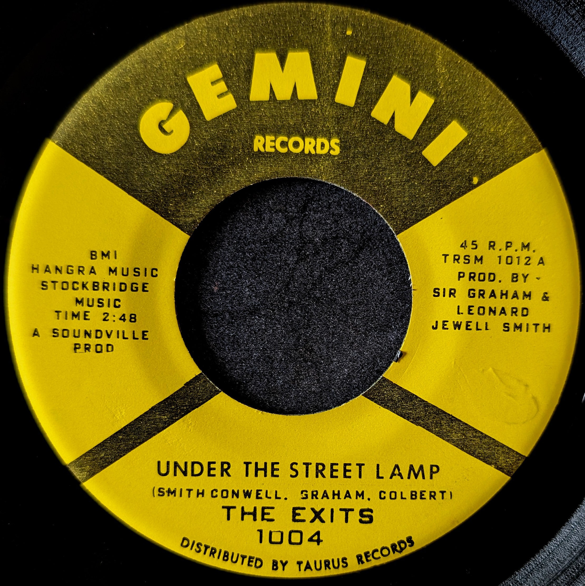 The Exits-Under the street lump/You got to have money