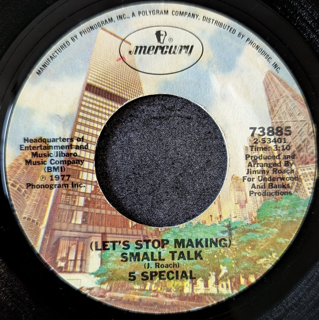 5 Special-(Let's stop making)Small talk/Oh,Oh(Look what we've done)
