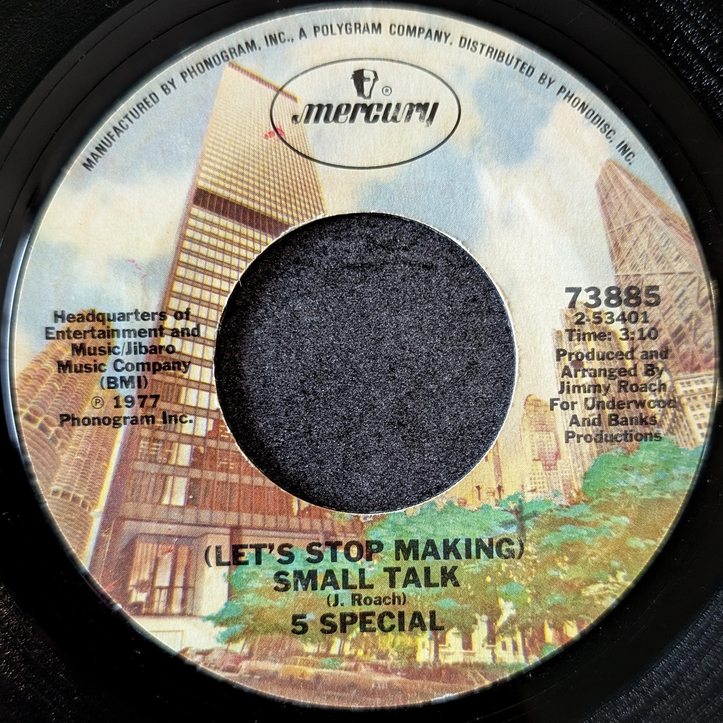 5 Special-(Let's stop making)Small talk/Oh,Oh(Look what we've done)