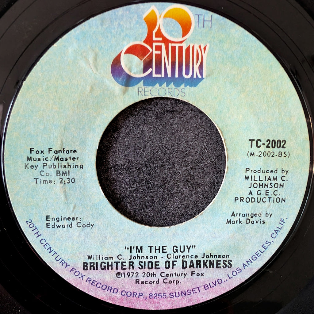 Brighter side of darkness-Love Jones/I'm the guy
