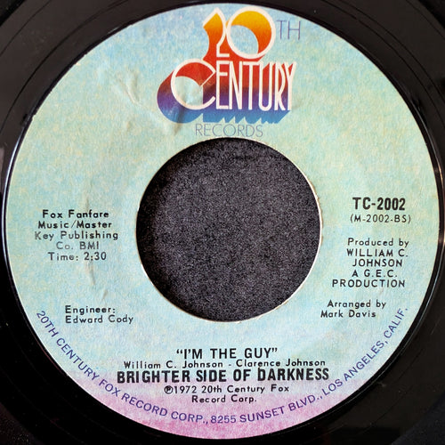Brighter side of darkness-Love Jones/I'm the guy