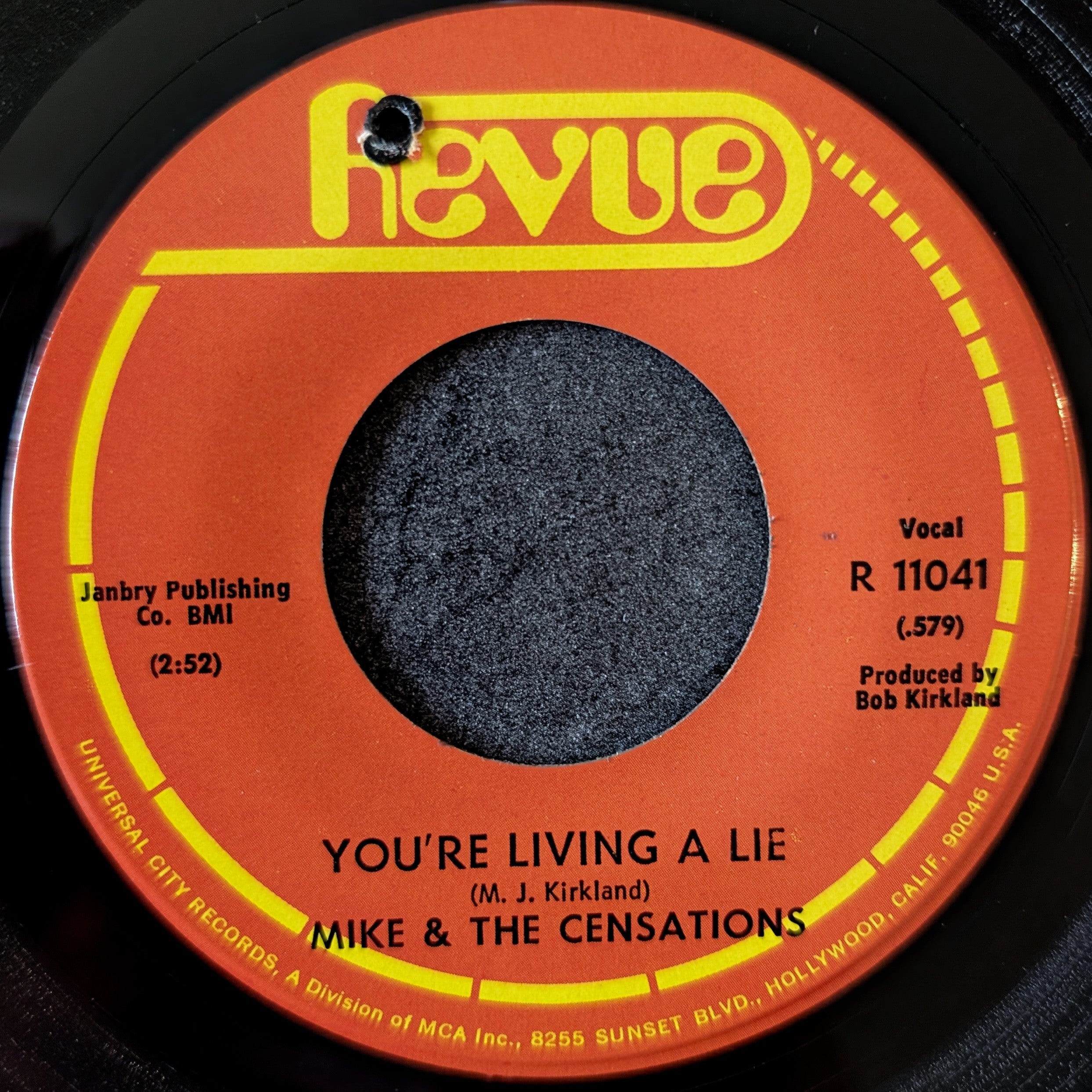 Mike and The Censations-Split personality/You're living a lie
