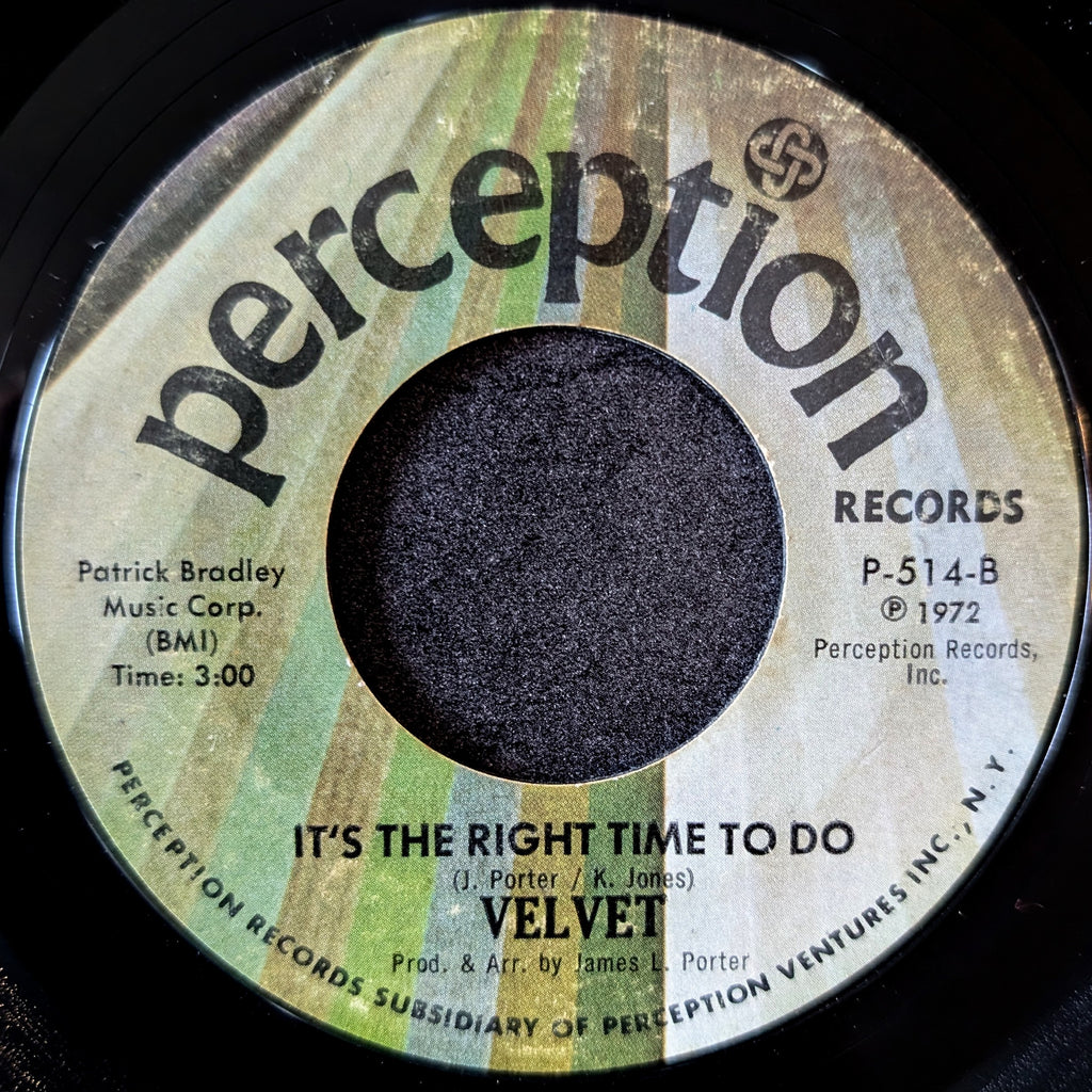 Velvet - Give It Up / It's the Right Time to Do